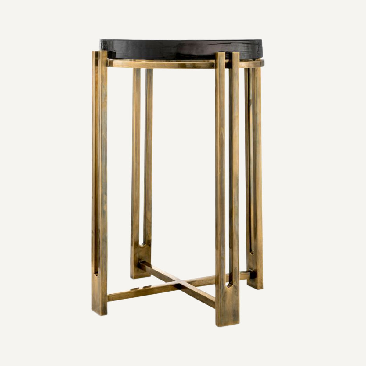 Table d'appoint dorée en verre soufflé | Eichholtz Claremont | REMO-HOME, mobilier et décoration d'intérieur