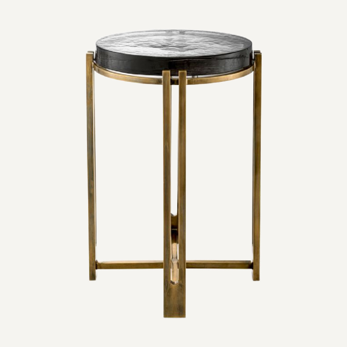 Table d'appoint dorée en verre soufflé | Eichholtz Claremont | REMO-HOME, mobilier et décoration d'intérieur