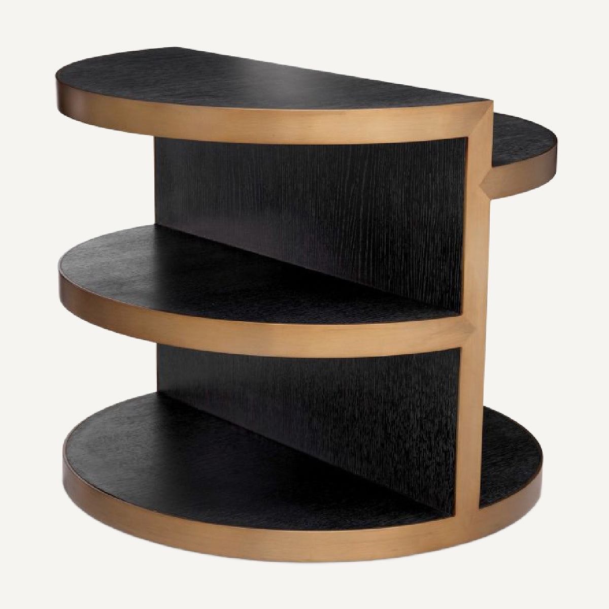 Table d'appoint en chêne anthracite | Eichholtz Nilo | REMO-HOME, mobilier et décoration d'intérieur