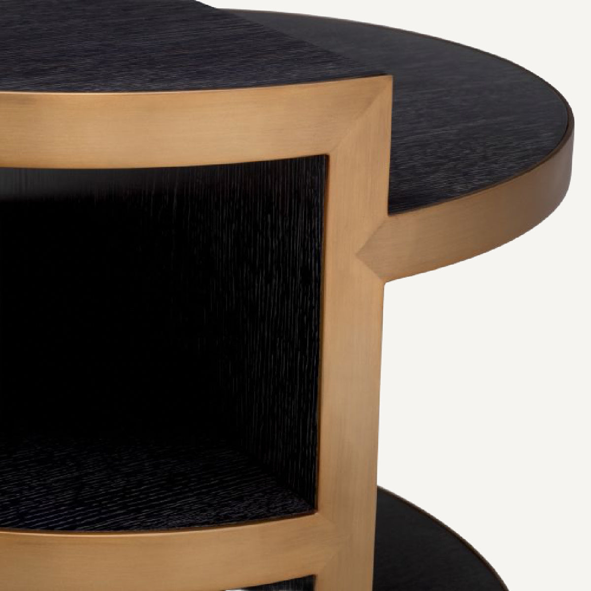 Table d'appoint en chêne anthracite | Eichholtz Nilo | REMO-HOME, mobilier et décoration d'intérieur