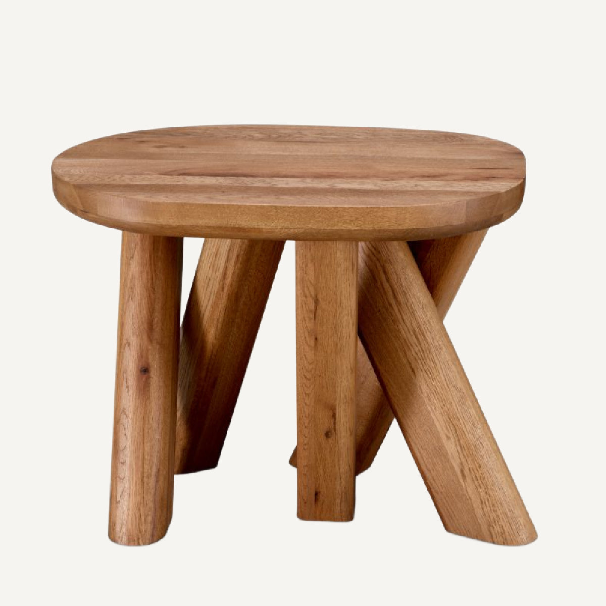Table d'appoint en chêne marron | Eichholtz Bayshore | REMO-HOME, mobilier et décoration d'intérieur