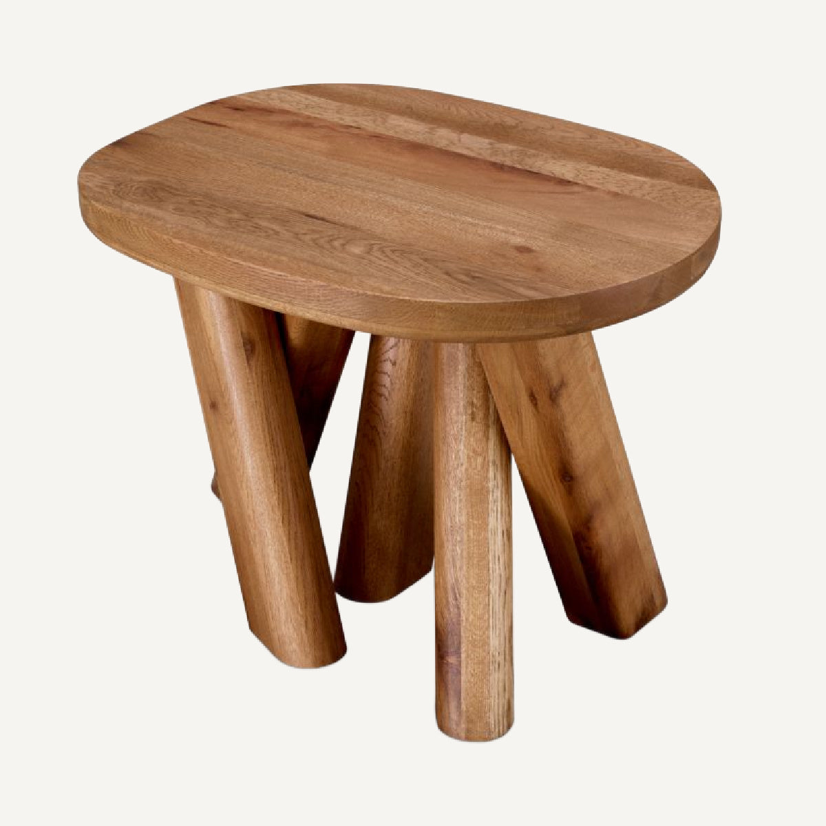 Table d'appoint en chêne marron | Eichholtz Bayshore | REMO-HOME, mobilier et décoration d'intérieur