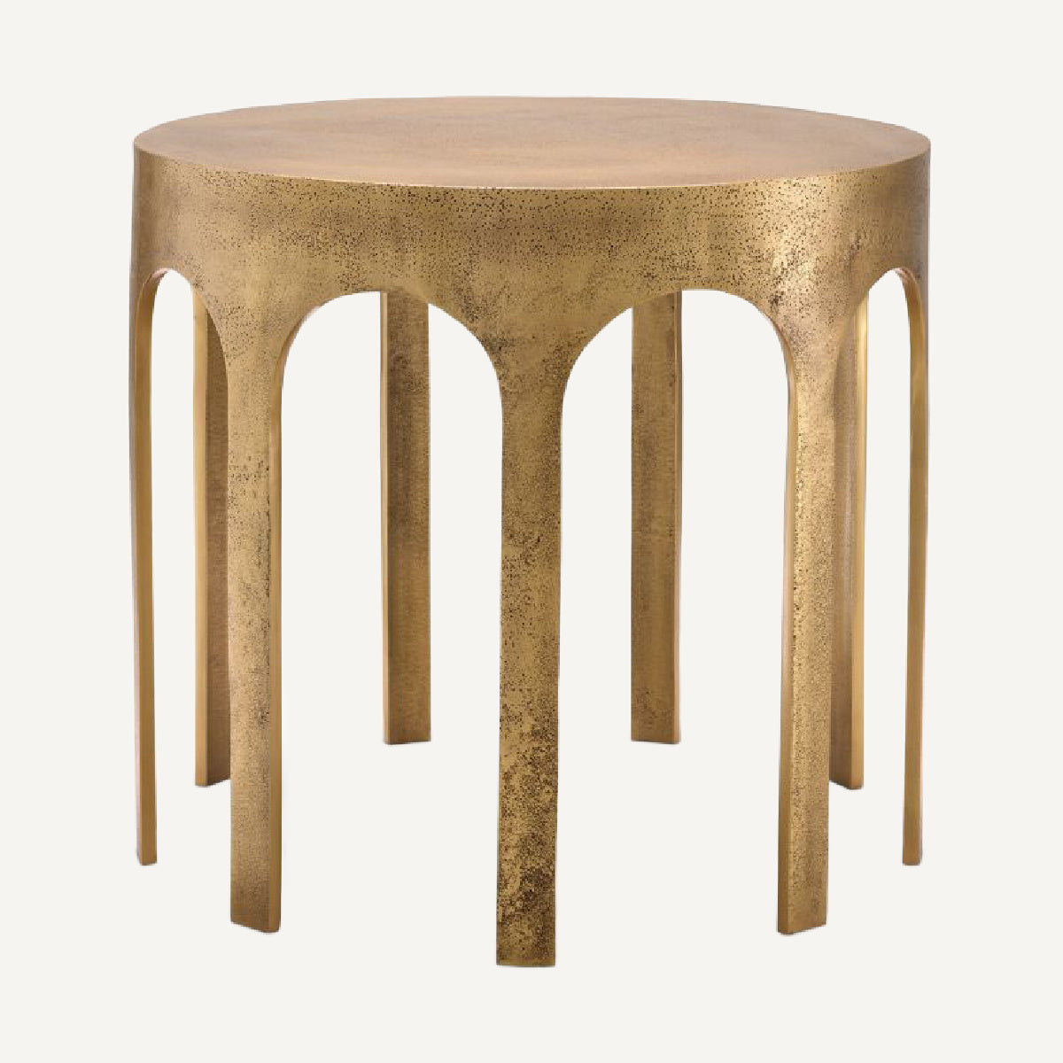 Table d'appoint en laiton vieilli | Eichholtz Gardini | REMO-HOME, mobilier et décoration d'intérieur