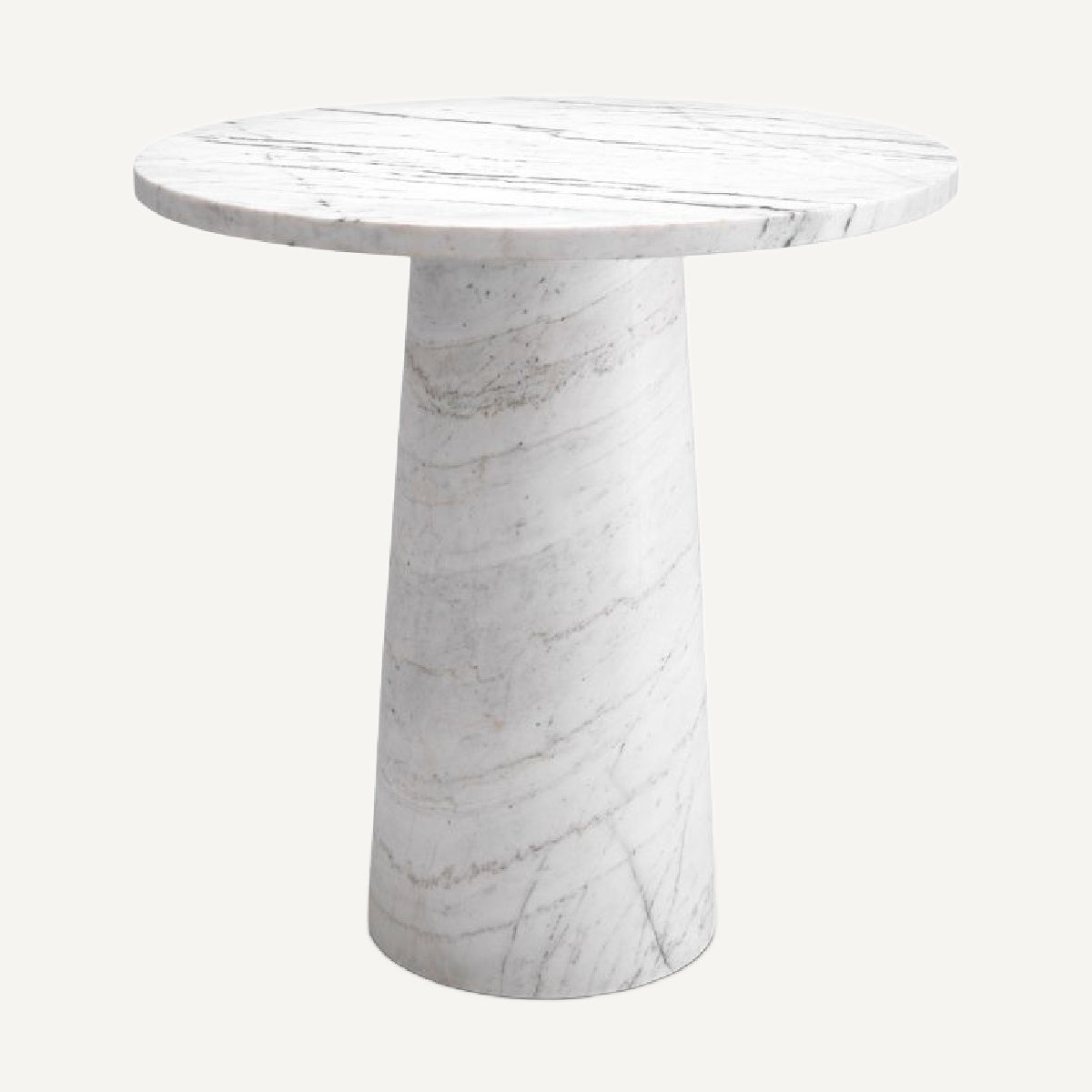 Table d'appoint en marbre blanc | Eichholtz Terry | REMO-HOME, mobilier et décoration d'intérieur