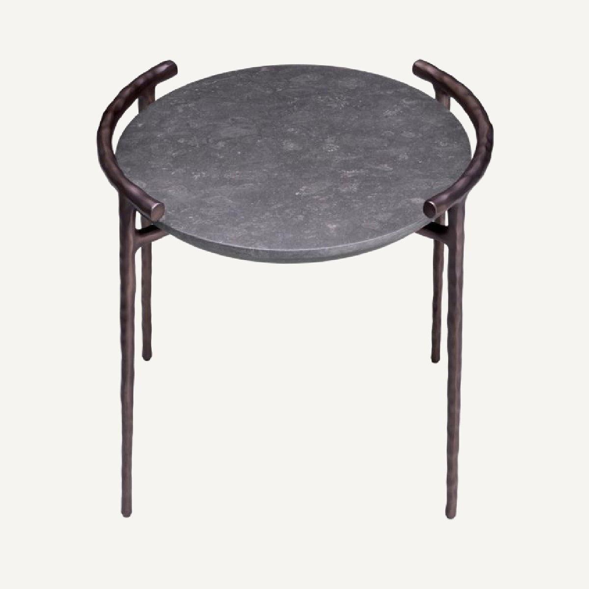Table d'appoint en marbre gris | Eichholtz Arca | REMO-HOME, mobilier et décoration d'intérieur