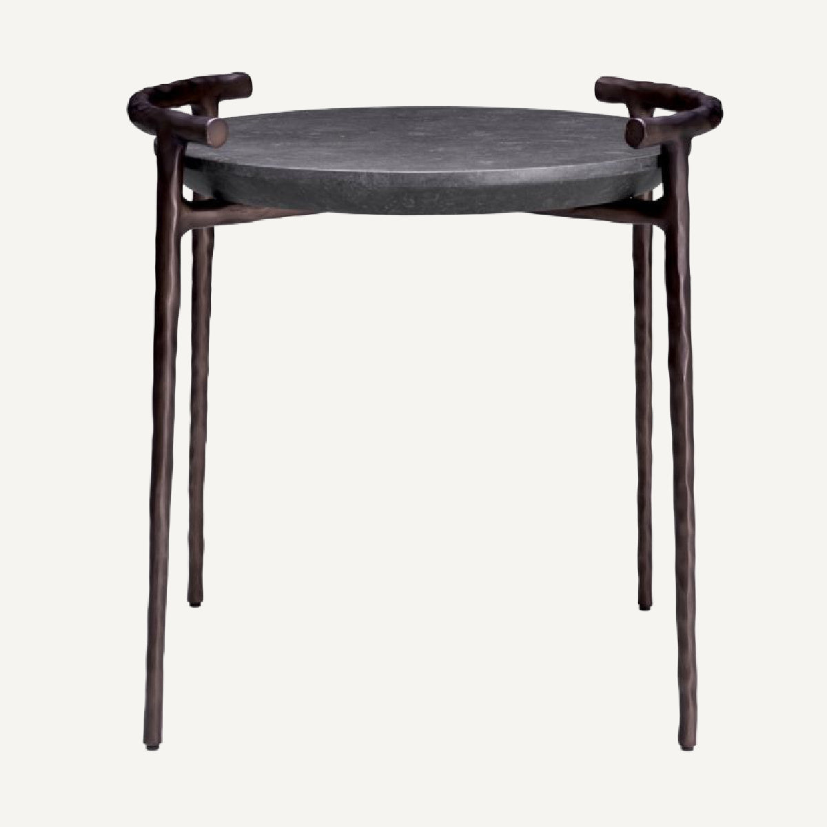 Table d'appoint en marbre gris | Eichholtz Arca | REMO-HOME, mobilier et décoration d'intérieur