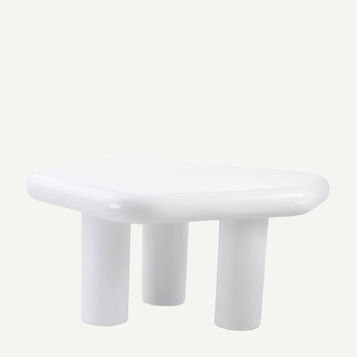 Table d'appoint en résine blanche | Eichholtz Matiz | REMO-HOME, mobilier et décoration d'intérieur