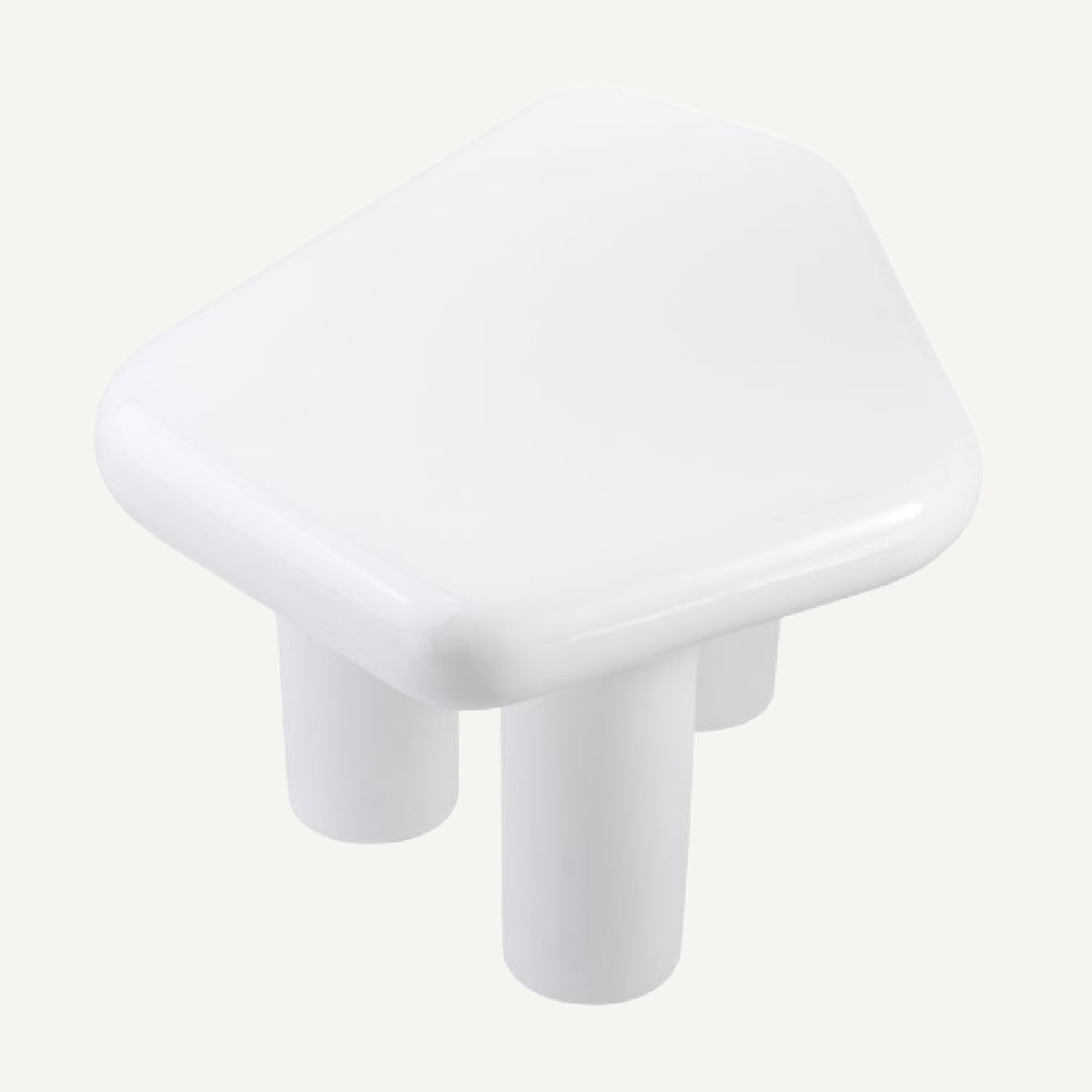 Table d'appoint en résine blanche | Eichholtz Matiz | REMO-HOME, mobilier et décoration d'intérieur