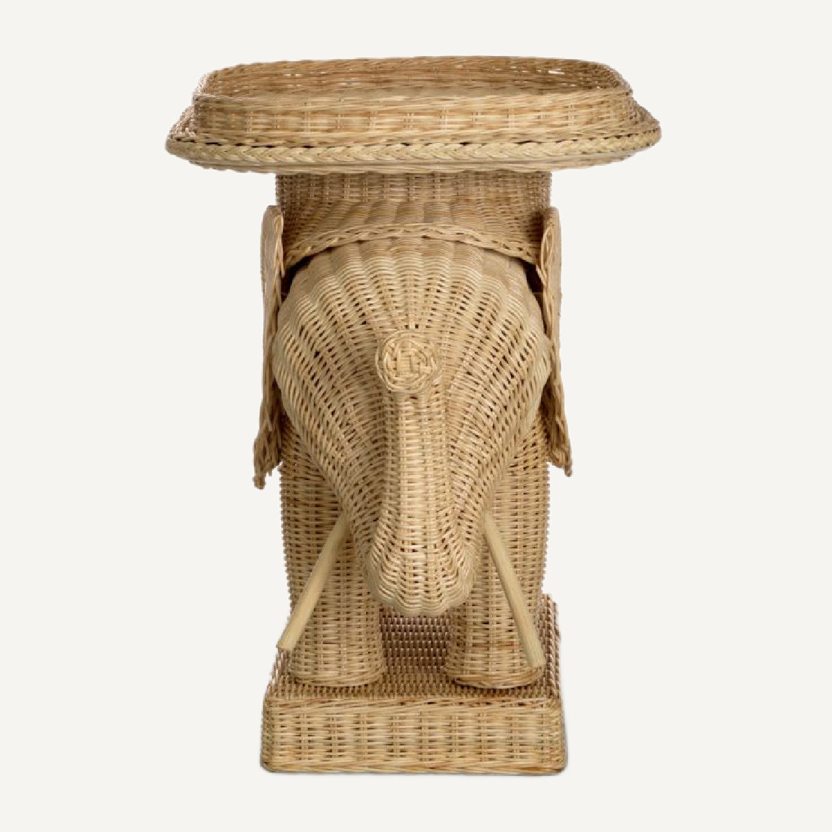 Table d'appoint en rotin | Eichholtz Elephant | REMO-HOME, mobilier et décoration d'intérieur