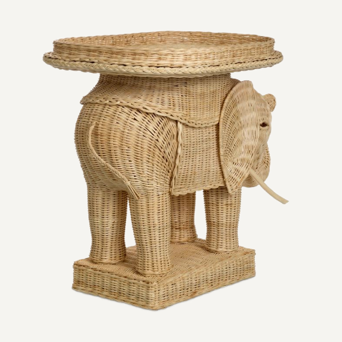 Table d'appoint en rotin | Eichholtz Elephant | REMO-HOME, mobilier et décoration d'intérieur