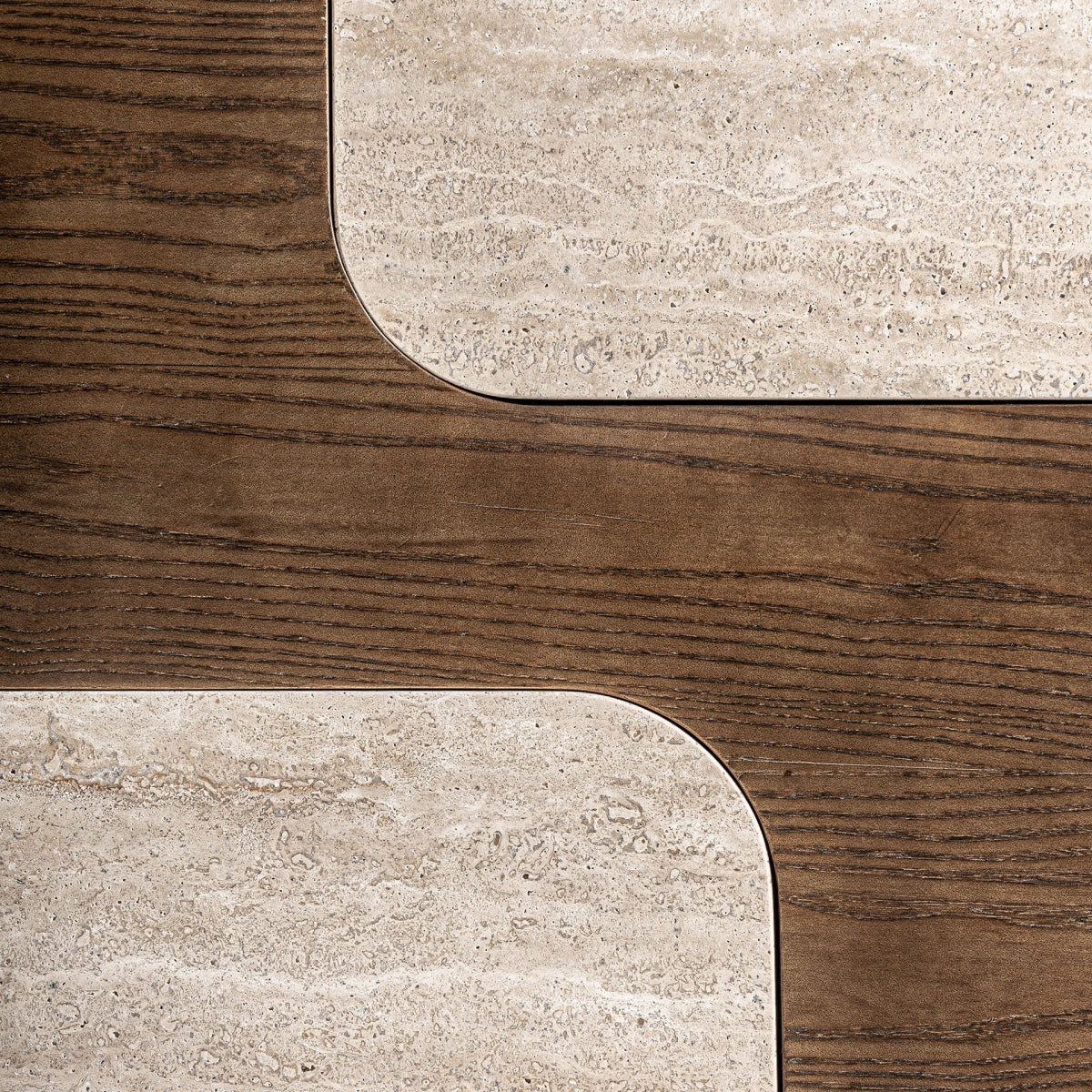 Table de bar en chêne et travertin | VICAL Karpacz | REMO-HOME, mobilier design et décoration d'intérieur