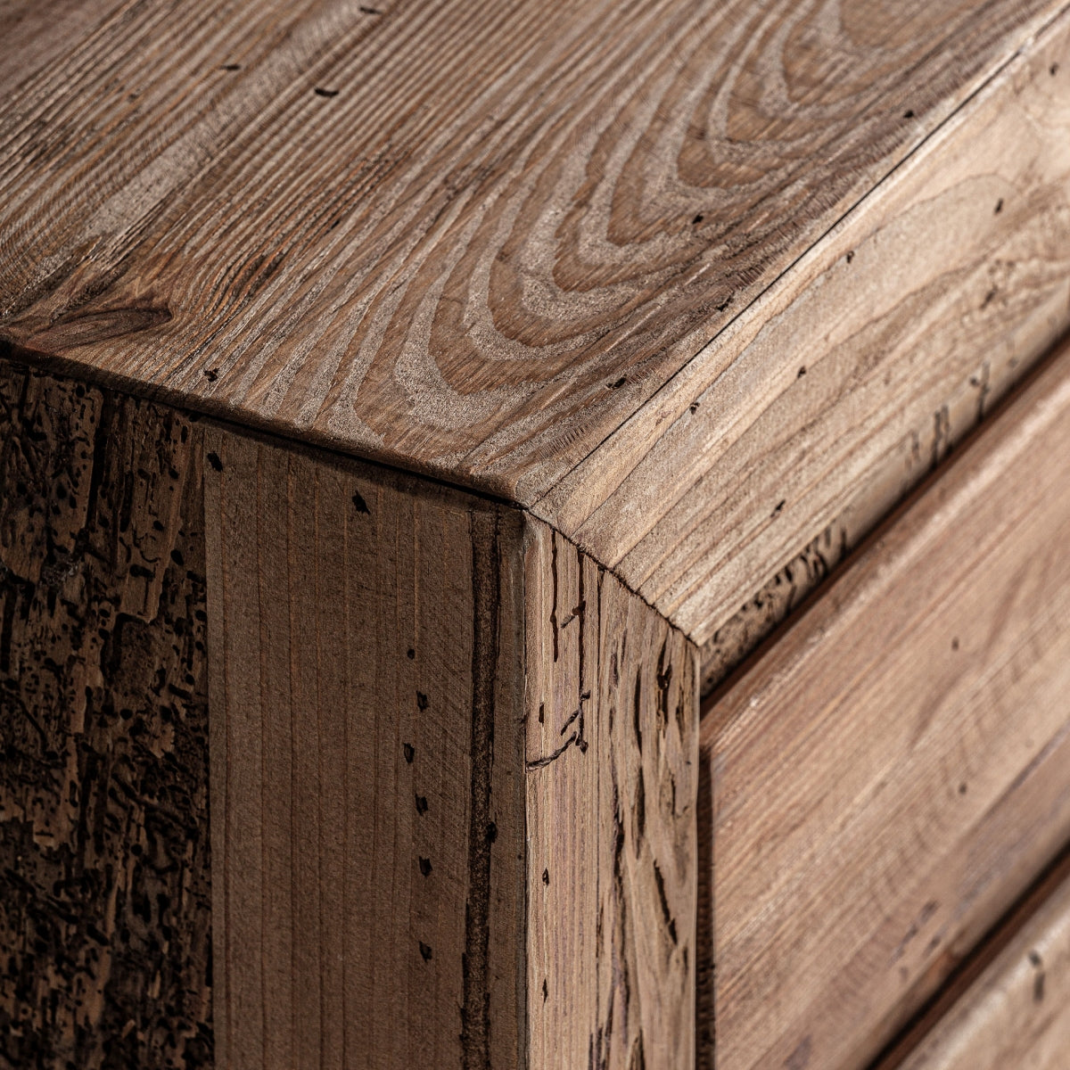 Table de chevet en bois de pin | Vical Breive | REMO-HOME, mobilier et décoration d'intérieur