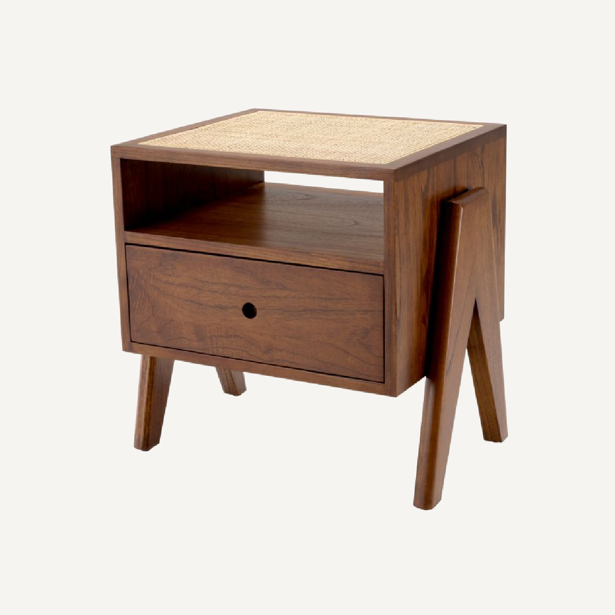 Table de chevet en bois marron | Eichholtz Latour | REMO-HOME, mobilier et décoration d'intérieur