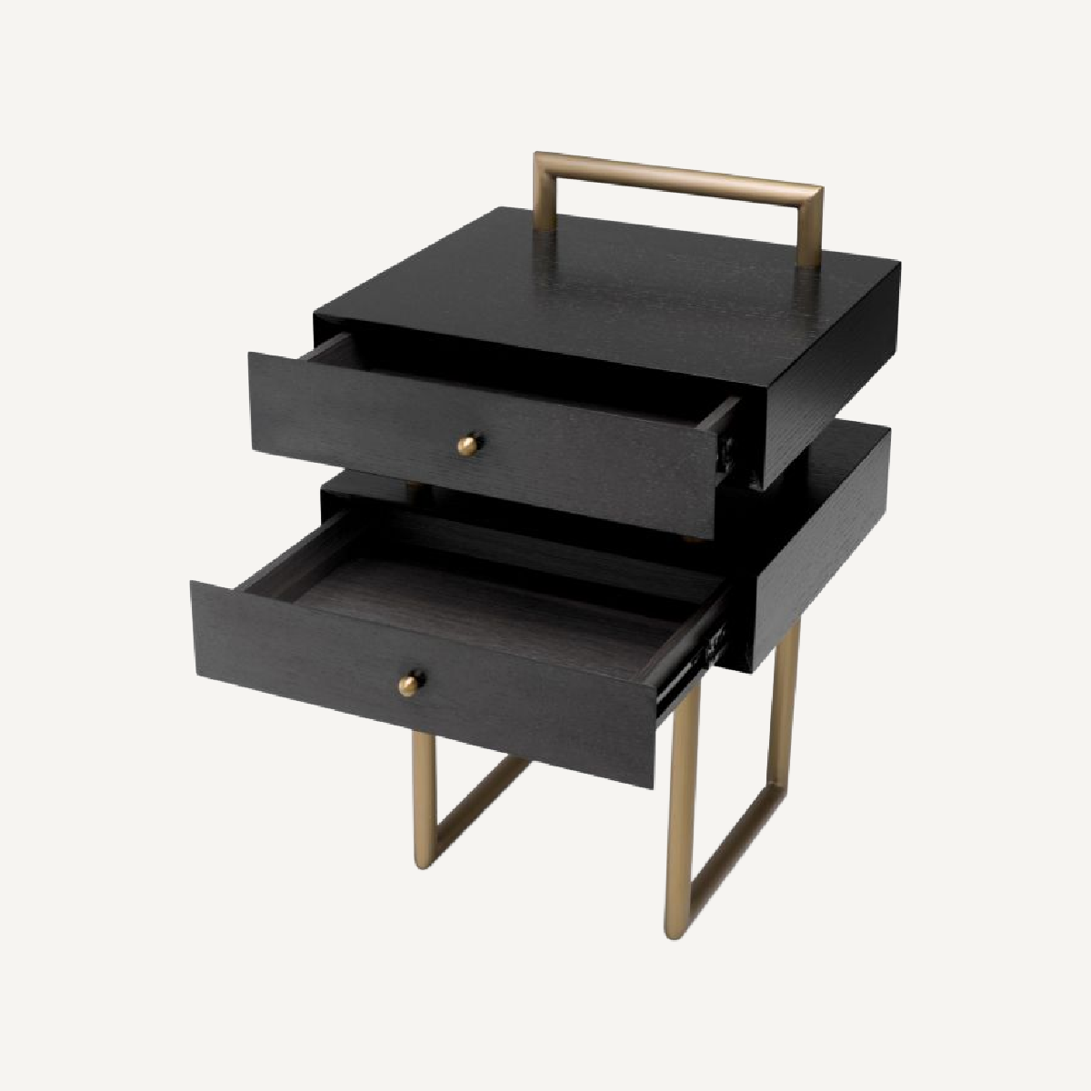 Table de chevet en chêne marron | Eichholtz Bedini | REMO-HOME, mobilier et décoration d'intérieur