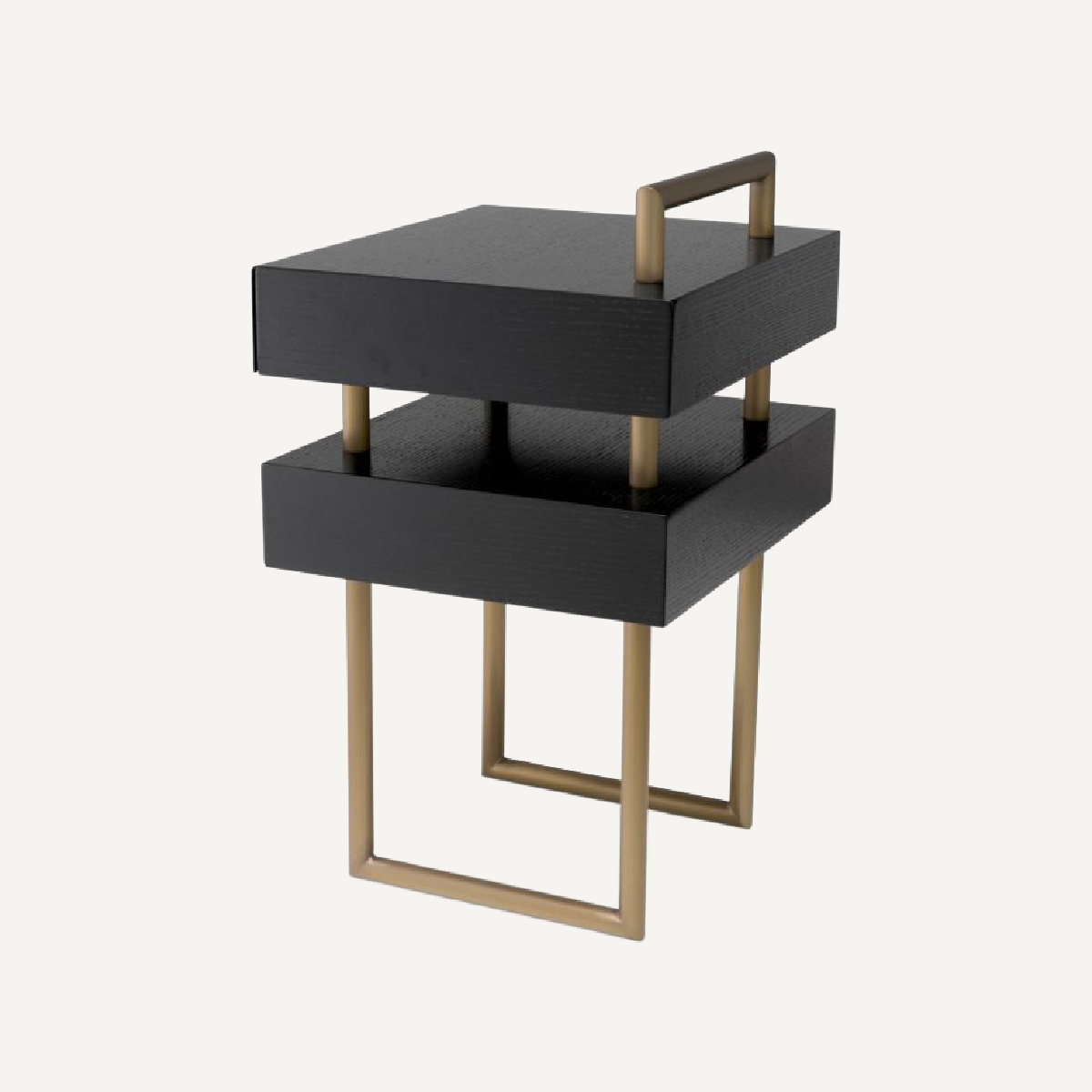 Table de chevet en chêne marron | Eichholtz Bedini | REMO-HOME, mobilier et décoration d'intérieur