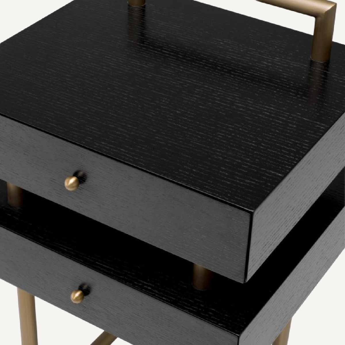 Table de chevet en chêne marron | Eichholtz Bedini | REMO-HOME, mobilier et décoration d'intérieur