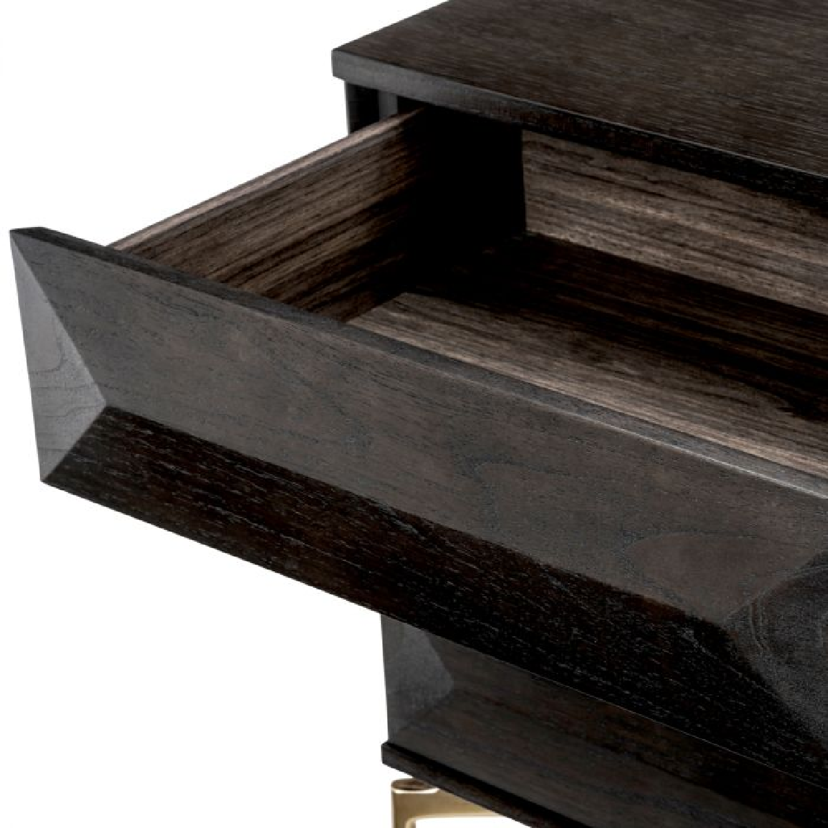 Table de chevet en chêne moka | Eichholtz Denver | REMO-HOME, mobilier et décoration d'intérieur