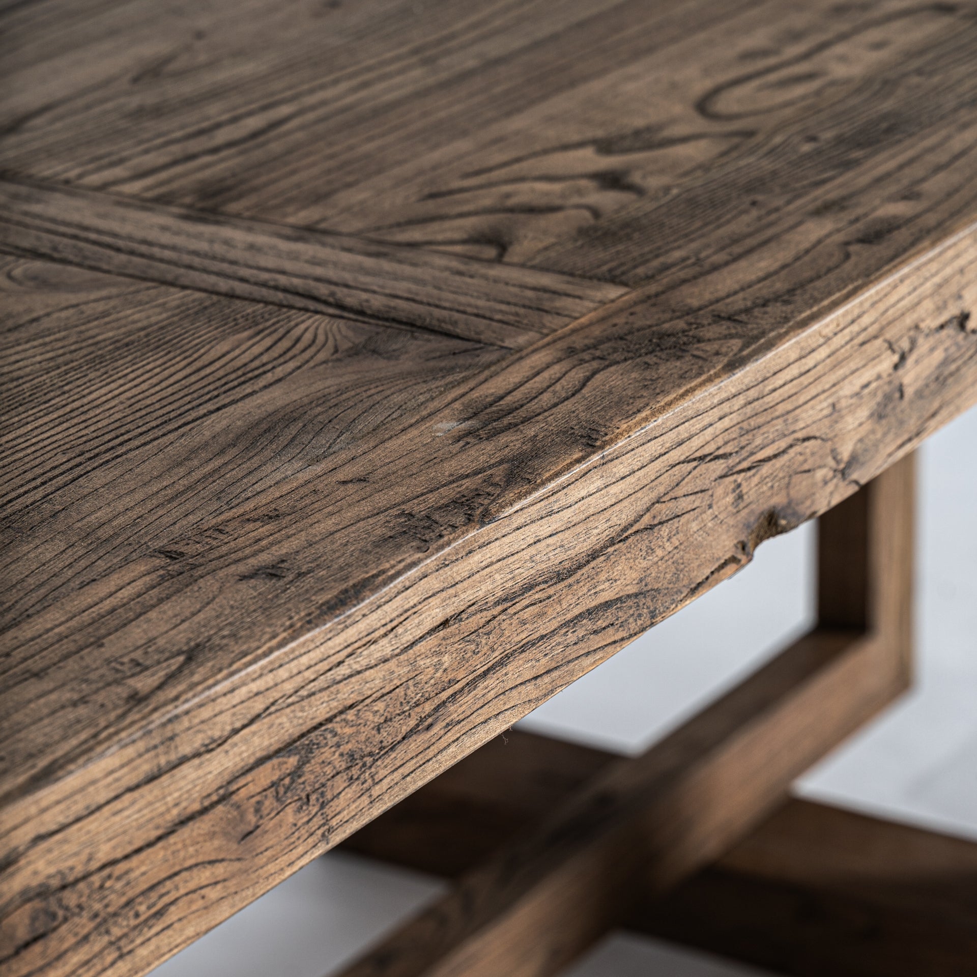 Table de salle à manger rectangulaire bois d'orme 280 cm | VICAL Norvik | REMO-HOME, mobilier design et décoration d'intérieur