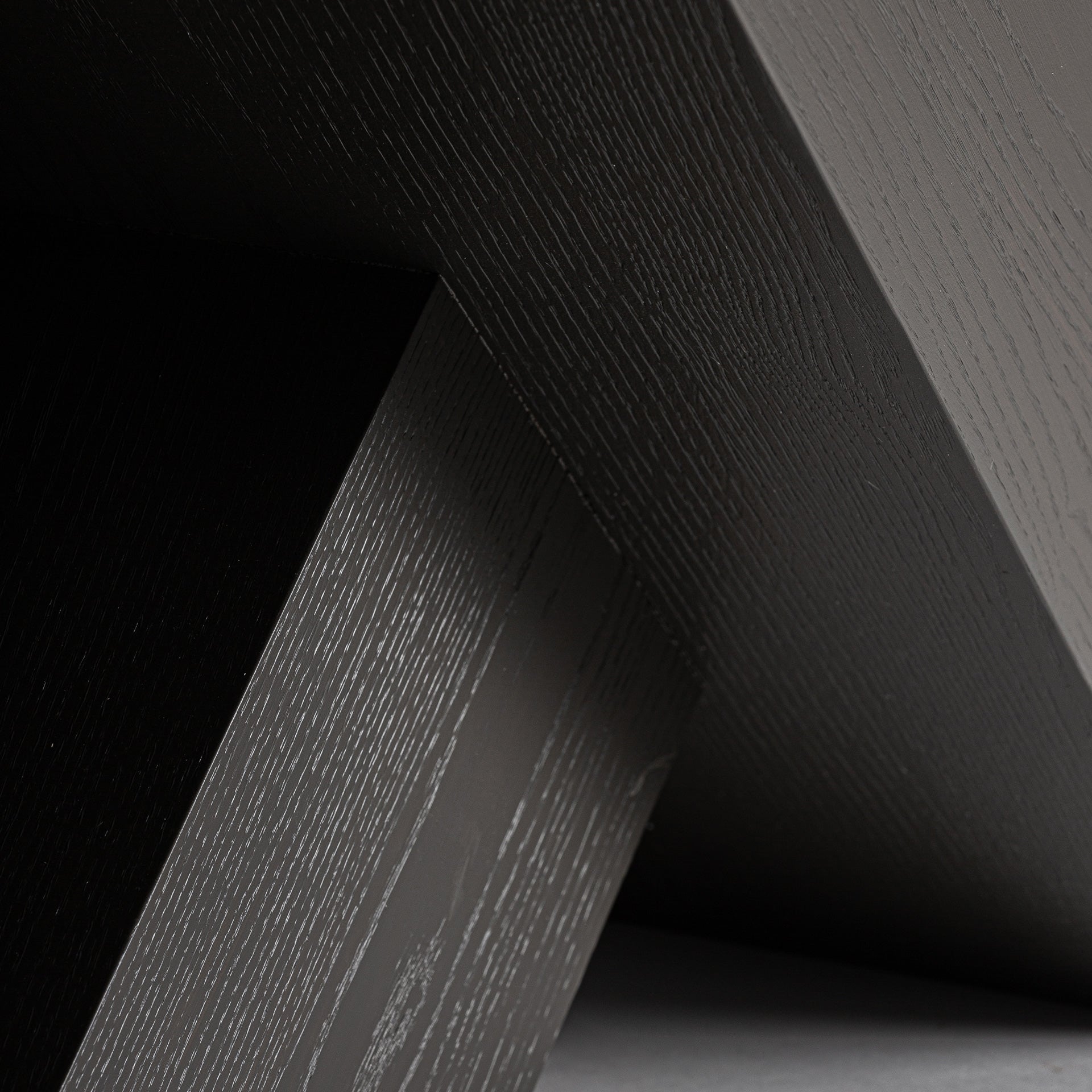 Table salon chêne massif noir | VICAL Yvore | REMO-HOME, mobilier design et décoration d'intérieur