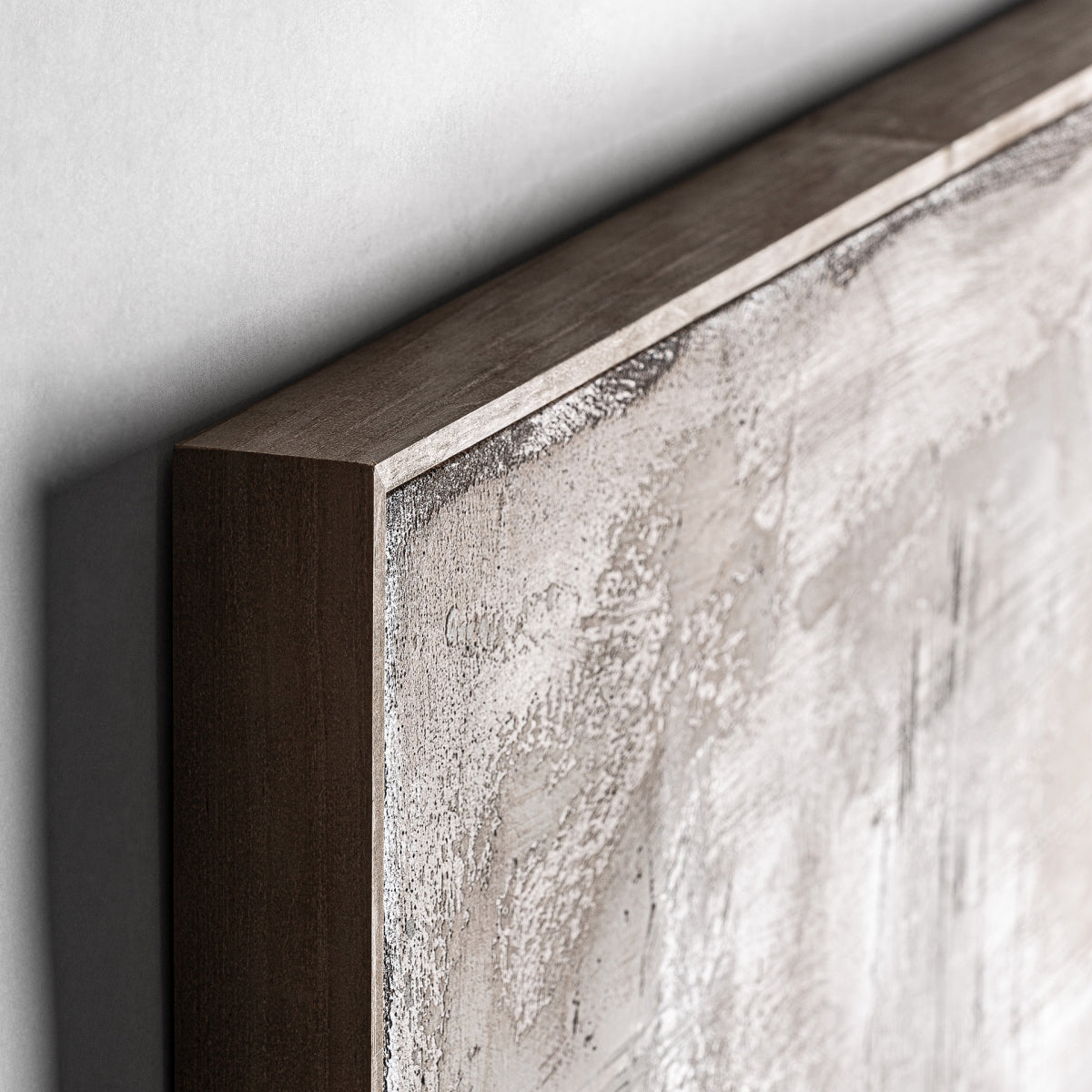 Tableau abstrait marron et beige | Vical Atif | REMO-HOME, mobilier et décoration d'intérieur