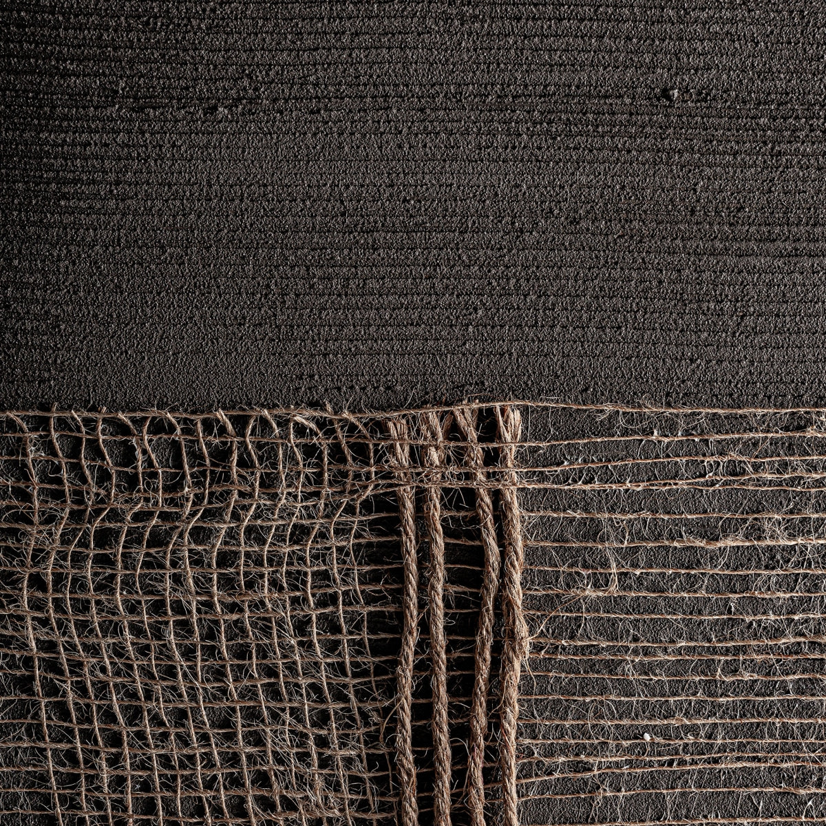 Tableau abstrait marron et gris | Vical Aslan | REMO-HOME, mobilier et décoration d'intérieur