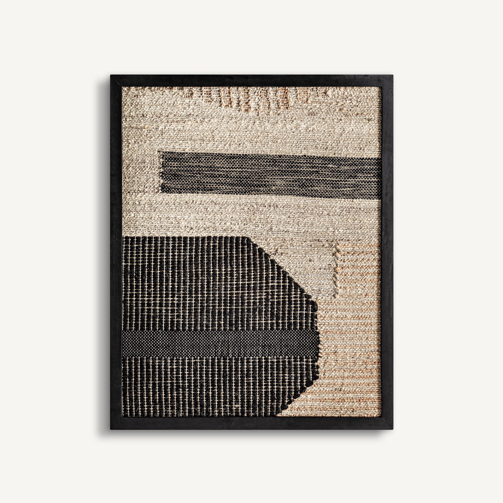 Tableau décoratif abstrait beige noir | VICAL Celso | REMO-HOME, mobilier design et décoration d'intérieur