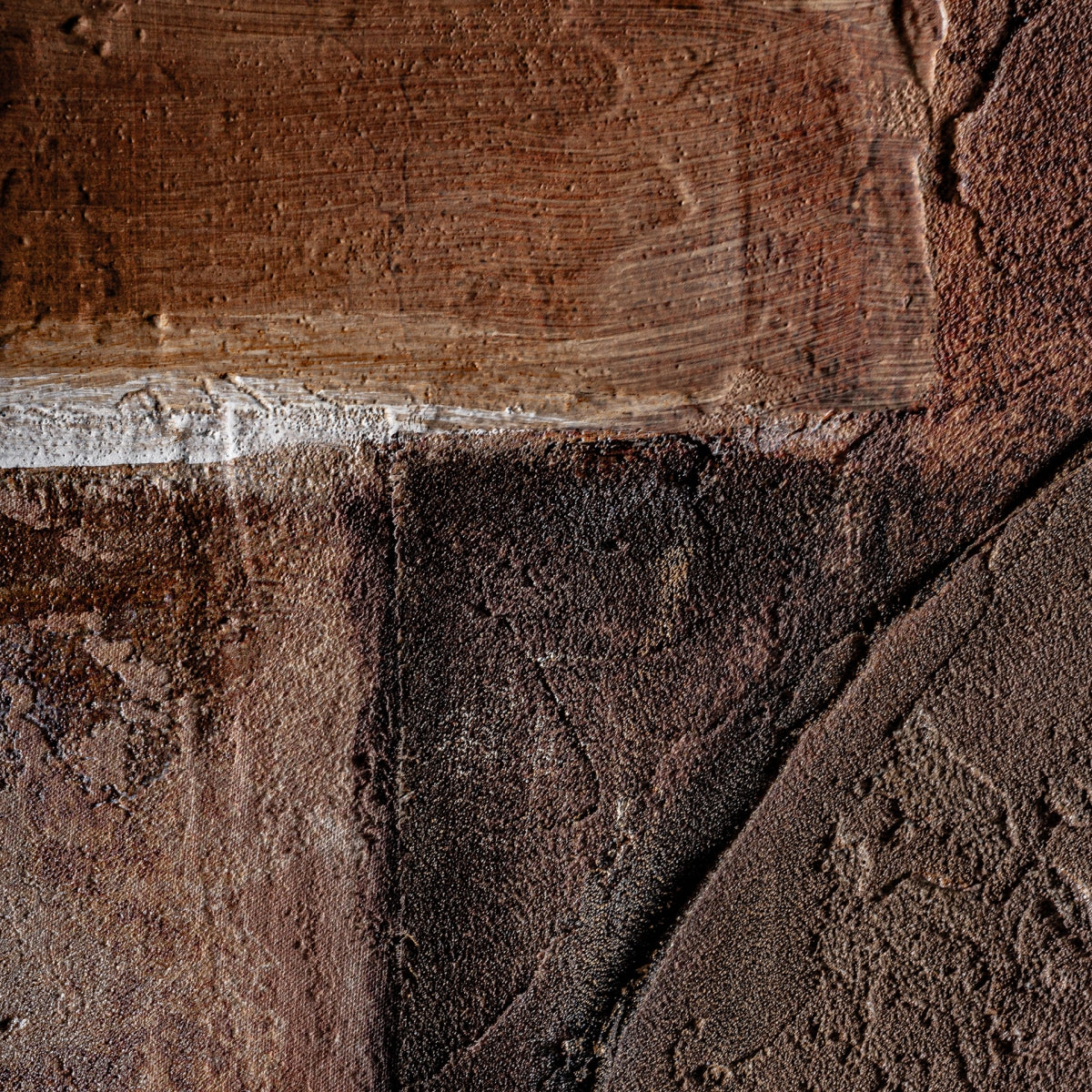 Tableau géométrique marron | Vical Enzo | REMO-HOME, mobilier et décoration d'intérieur