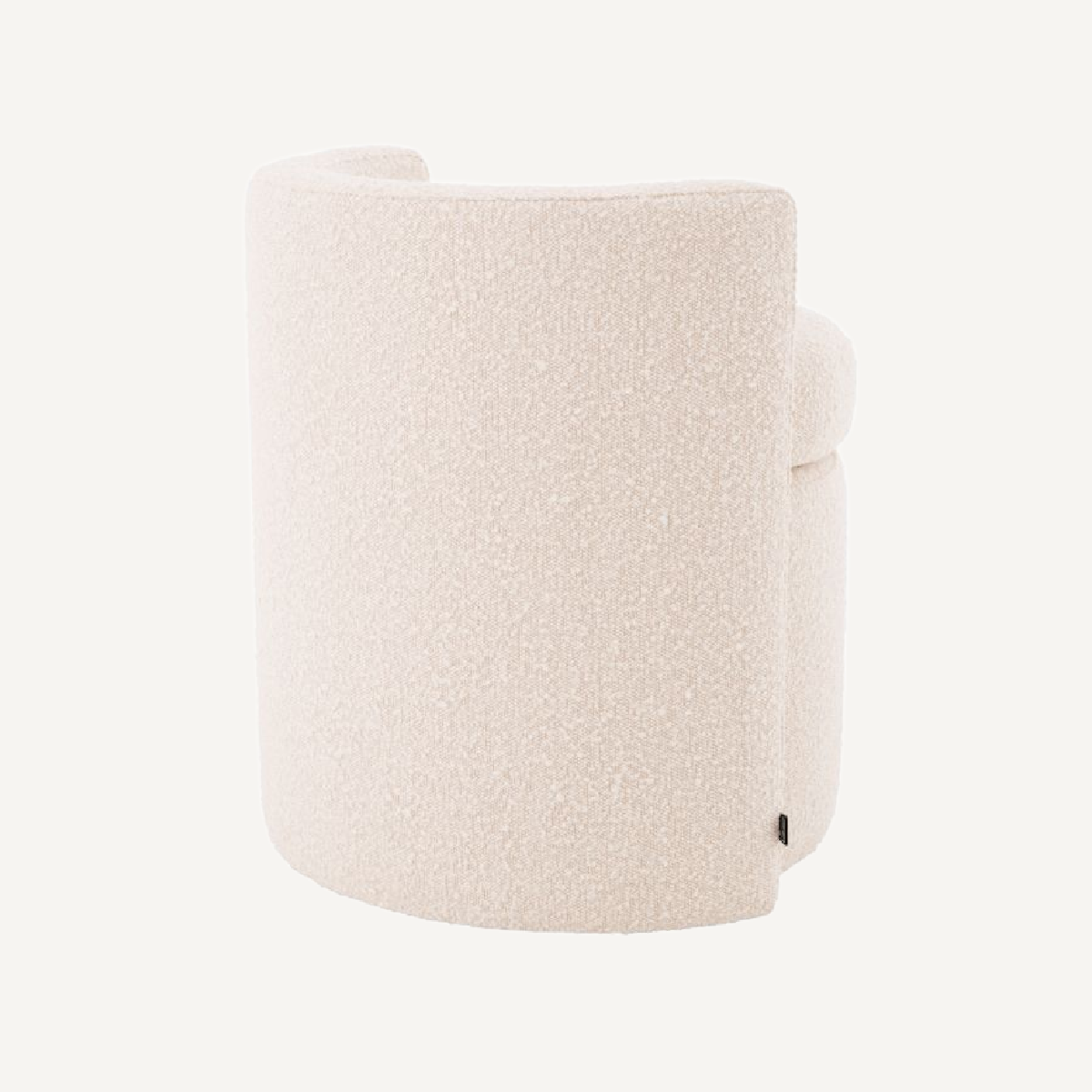 Tabouret bouclé crème | Eichholtz Arcadia | REMO-HOME, mobilier et décoration d'intérieur