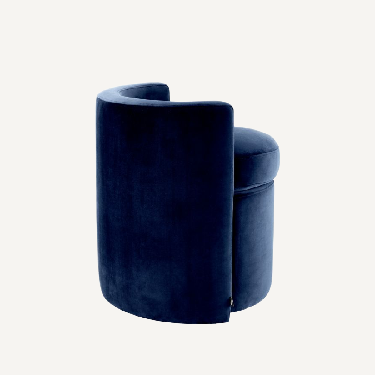 Tabouret en velours bleu nuit | Eichholtz Arcadia | REMO-HOME, mobilier et décoration d'intérieur