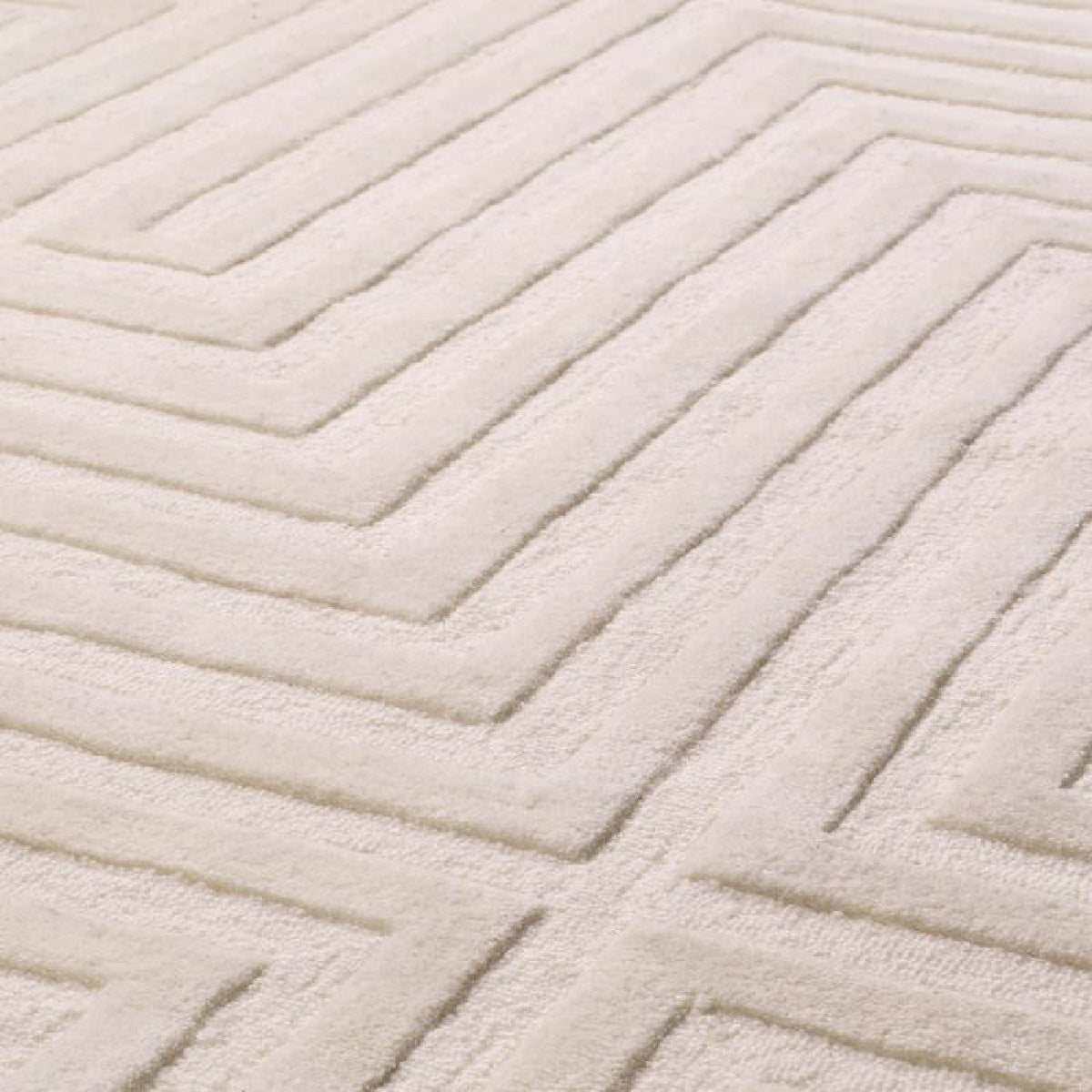 Tapis en laine ivoire 200 x 300 cm | Eichholtz Breck | REMO-HOME, mobilier et décoration d'intérieur