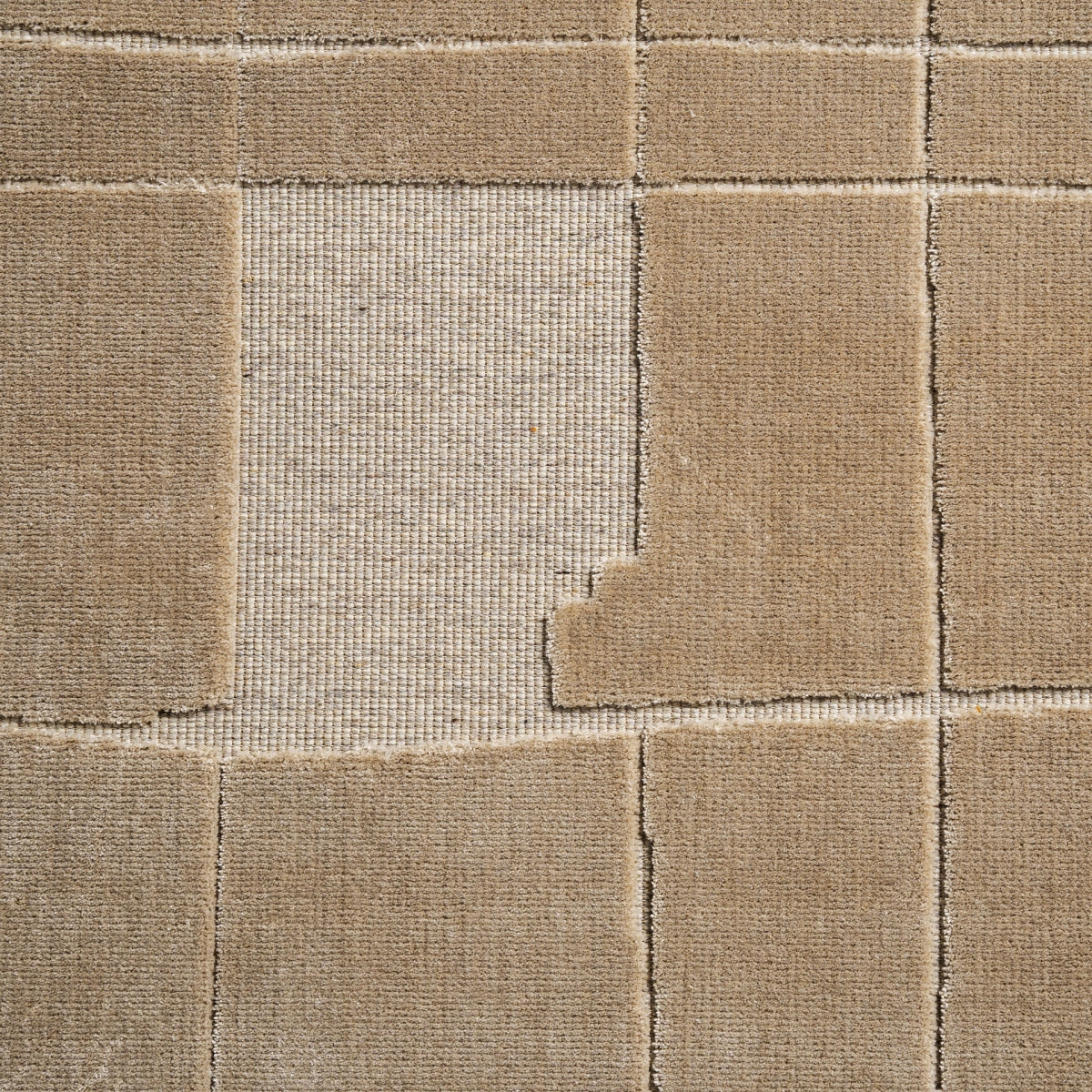 Tapis en tissu beige 200 x 290 cm | Vical Ivana | REMO-HOME, mobilier et décoration d'intérieur