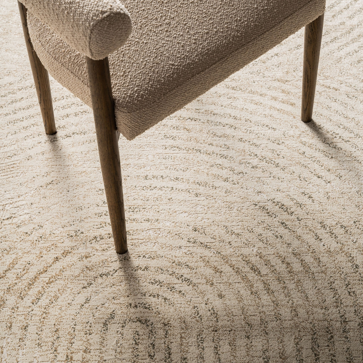 Tapis en tissu beige 240 x 340 cm | Vical Delia | REMO-HOME, mobilier et décoration d'intérieur