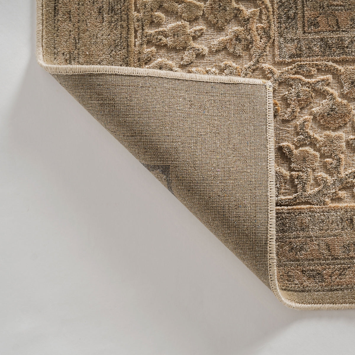 Tapis en tissu beige 240 x 340 cm | Vical Laia | REMO-HOME, mobilier et décoration d'intérieur