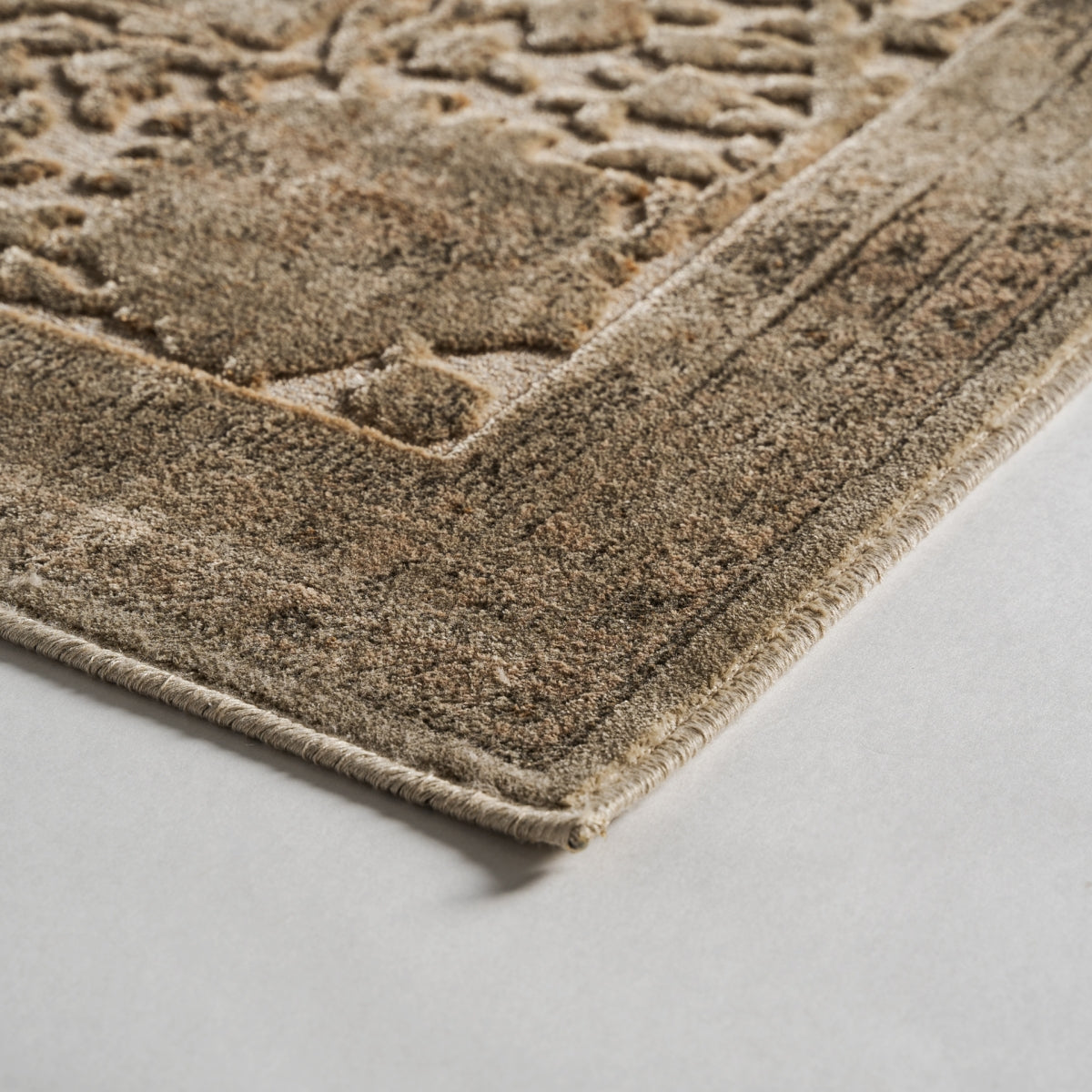 Tapis en tissu beige 240 x 340 cm | Vical Laia | REMO-HOME, mobilier et décoration d'intérieur