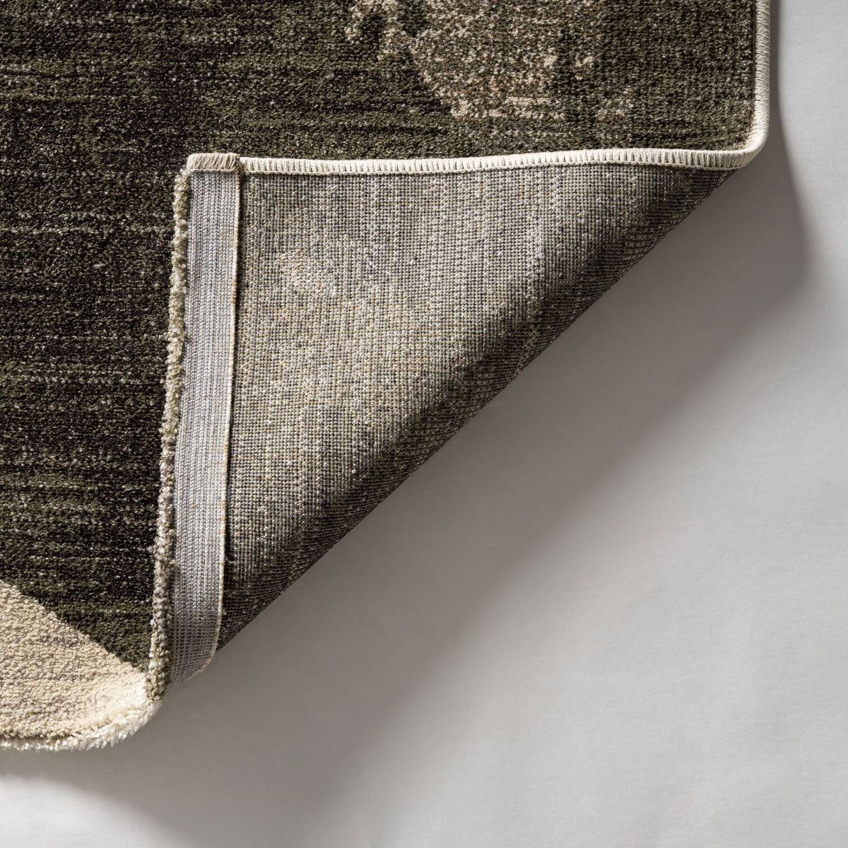 Tapis en tissu beige/vert 240 x 340 cm | Vical Dunia | REMO-HOME, mobilier et décoration d'intérieur