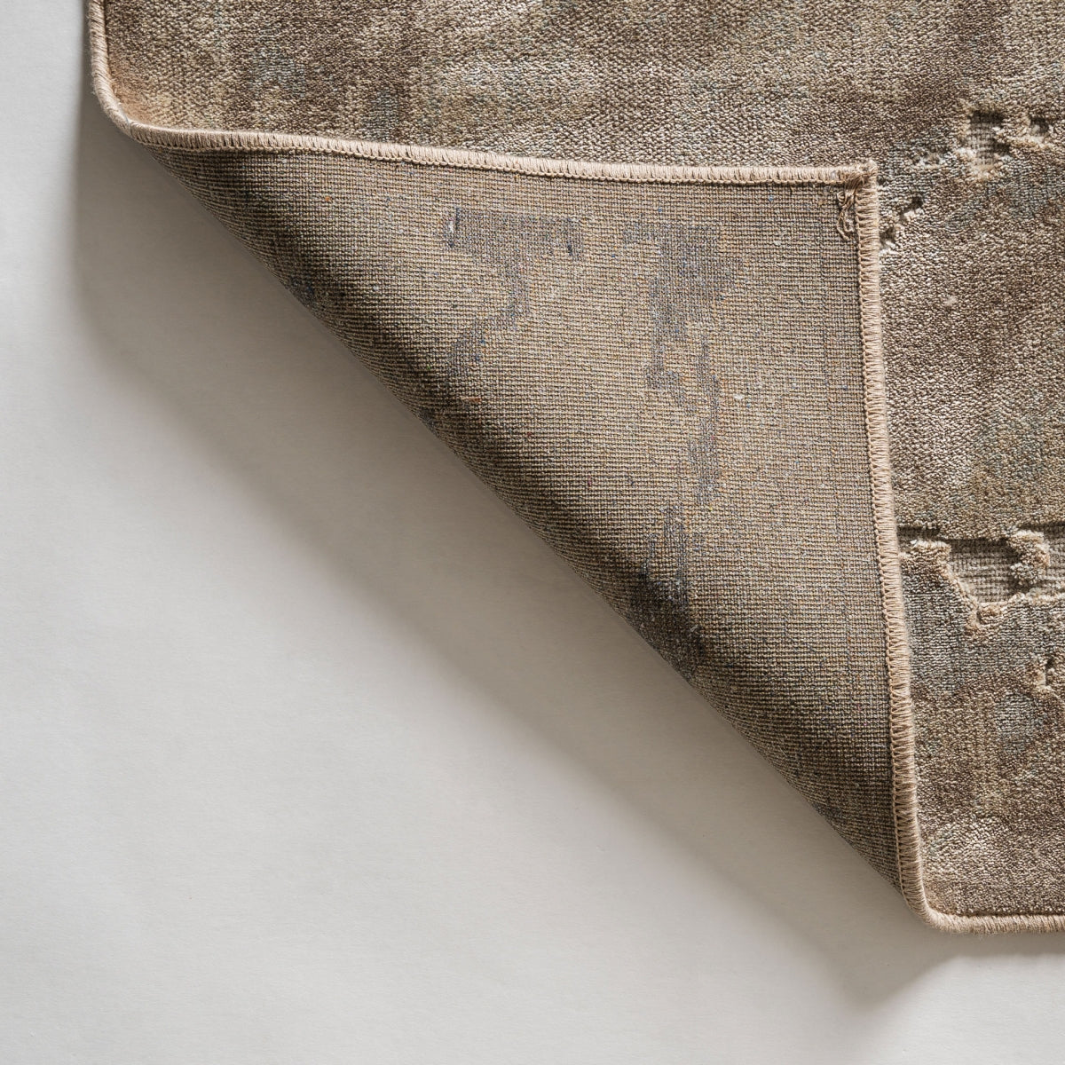 Tapis en tissu marron 200 x 300 cm | Vical Jena | REMO-HOME, mobilier et décoration d'intérieur