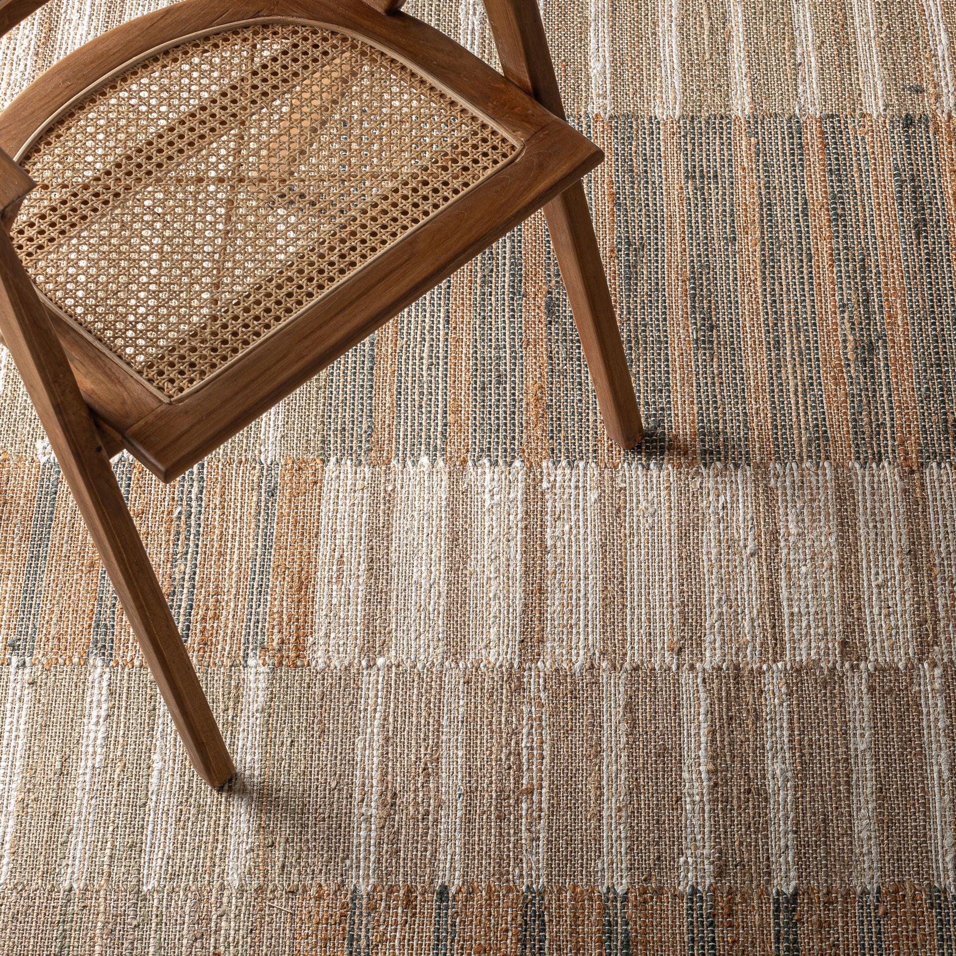 Tapis jute coton lignes verticales 300 x 200 cm | VICAL Kaela | REMO-HOME, mobilier design et décoration d'intérieur