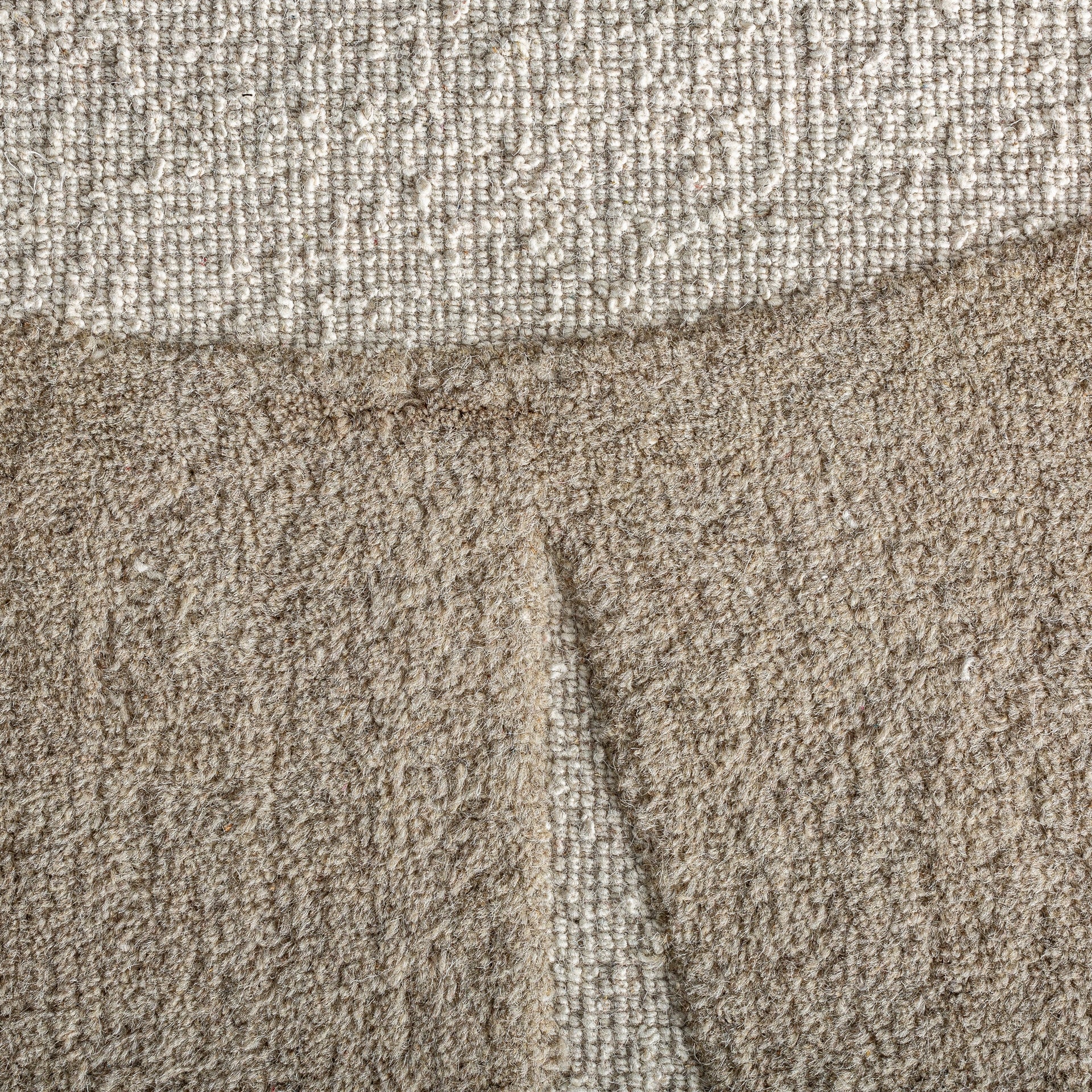 Tapis laine coton organique beige 340 × 240 cm | VICAL Sisuka | REMO-HOME, mobilier design et décoration d'intérieur