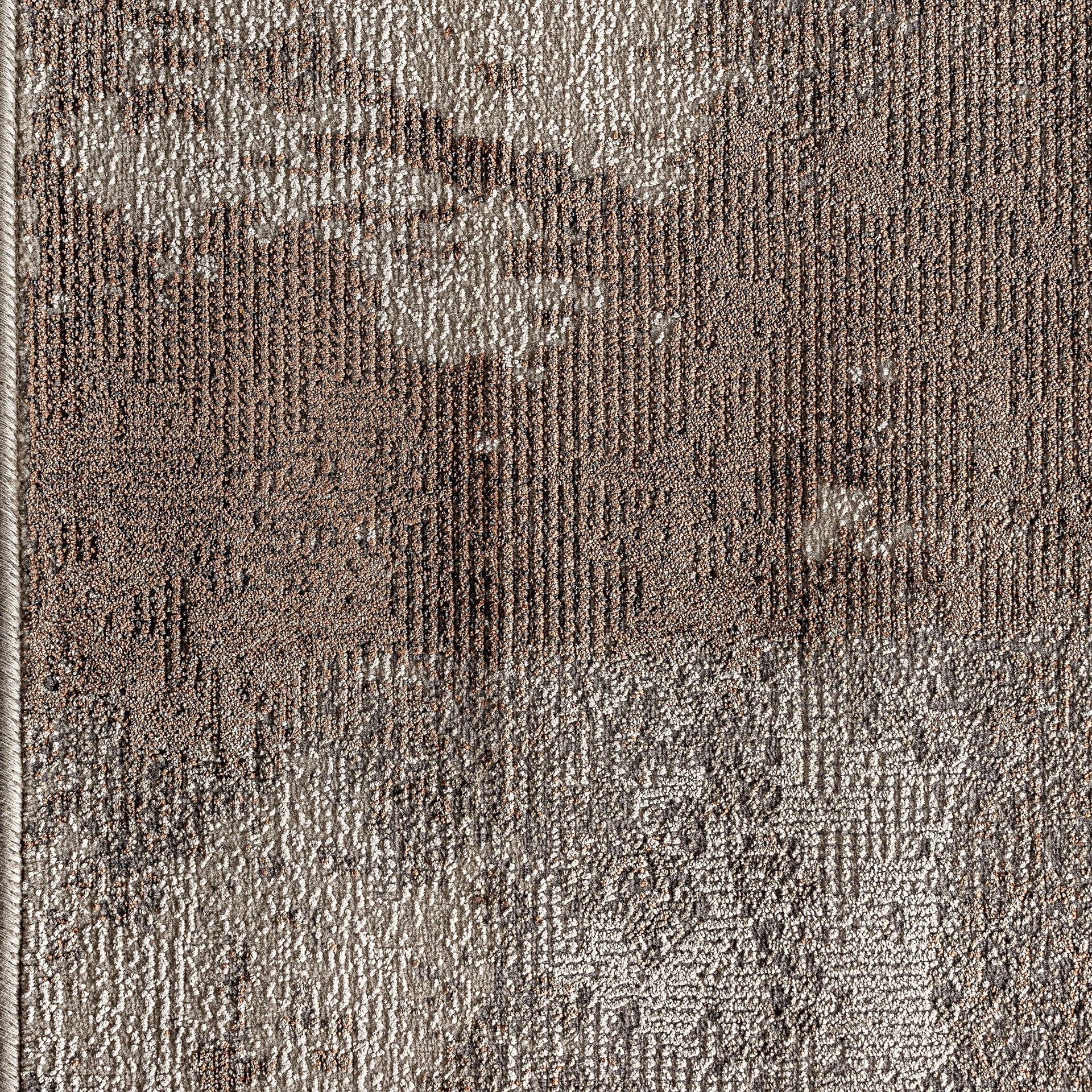 Tapis viscose texturé marron 340 x 240 cm | VICAL Kalea | REMO-HOME, mobilier design et décoration d'intérieur