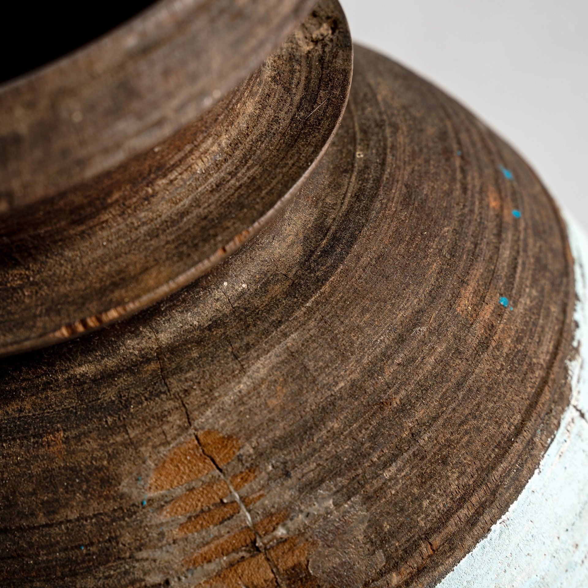 Vase bois récupéré marron naturel 30 cm | VICAL Kalid | REMO-HOME, mobilier design et décoration d'intérieur