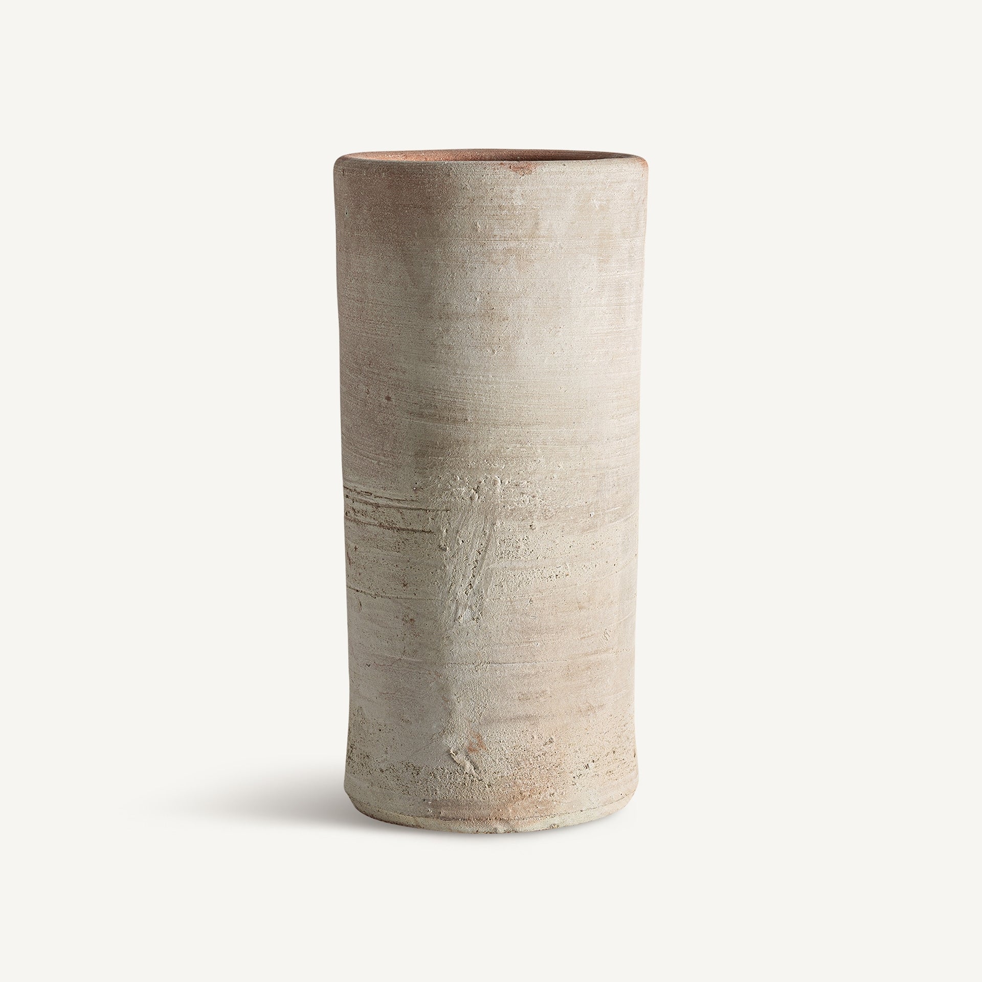 Vase en argile blanc cassé vieilli | VICAL Kowalski | REMO-HOME, mobilier design et décoration d'intérieur