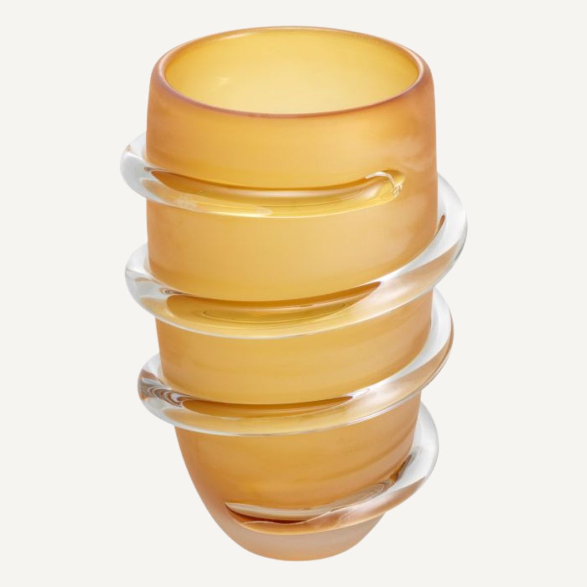 Vase en verre ambré | Eichholtz Eiiano L | REMO-HOME, mobilier et décoration d'intérieur