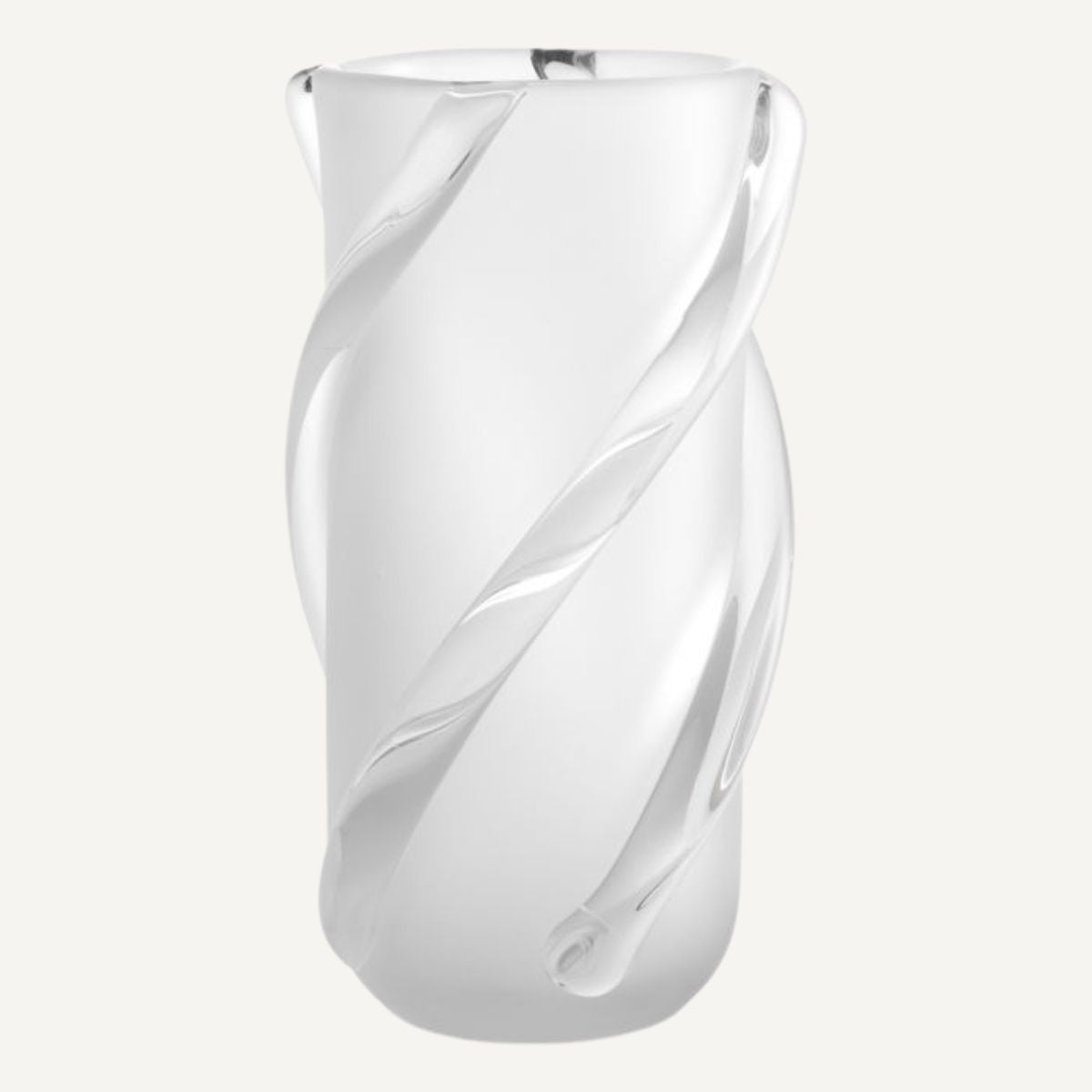 Vase en verre blanc | Eichholtz Celestino L | REMO-HOME, mobilier et décoration d'intérieur