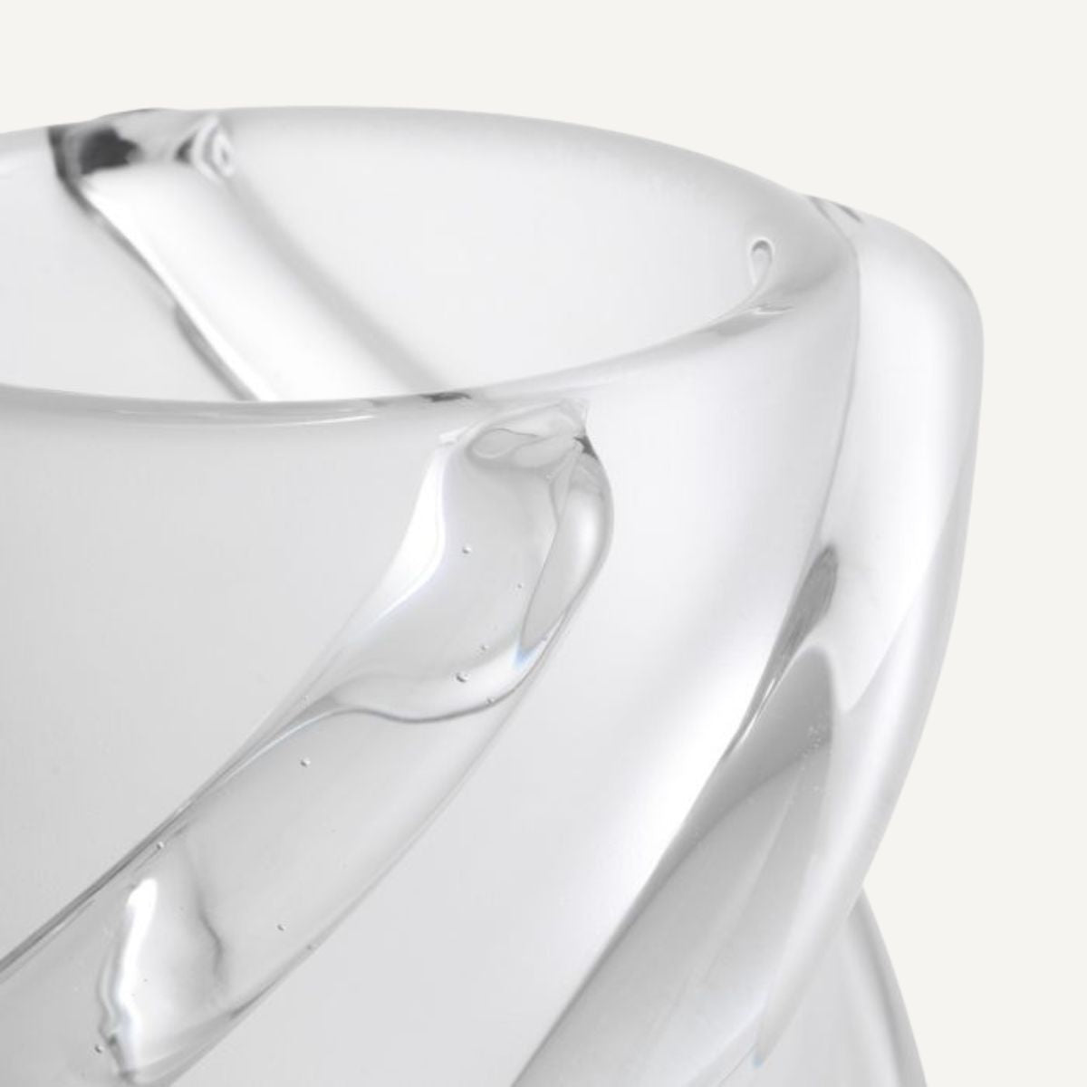 Vase en verre blanc | Eichholtz Celestino M | REMO-HOME, mobilier et décoration d'intérieur