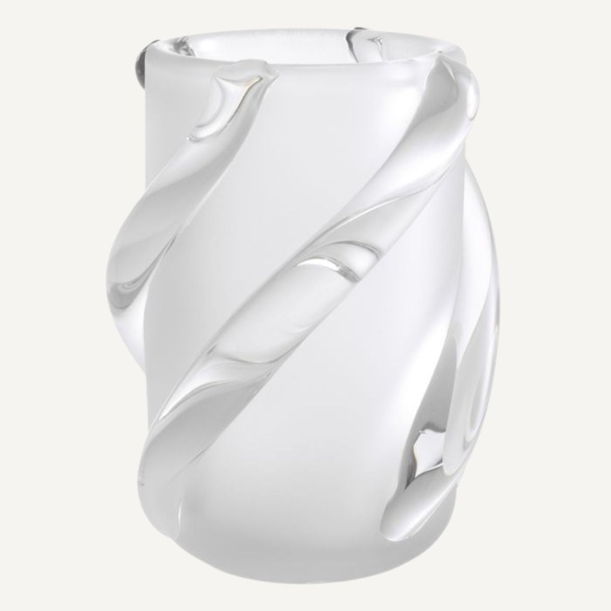 Vase en verre blanc | Eichholtz Celestino S | REMO-HOME, mobilier et décoration d'intérieur
