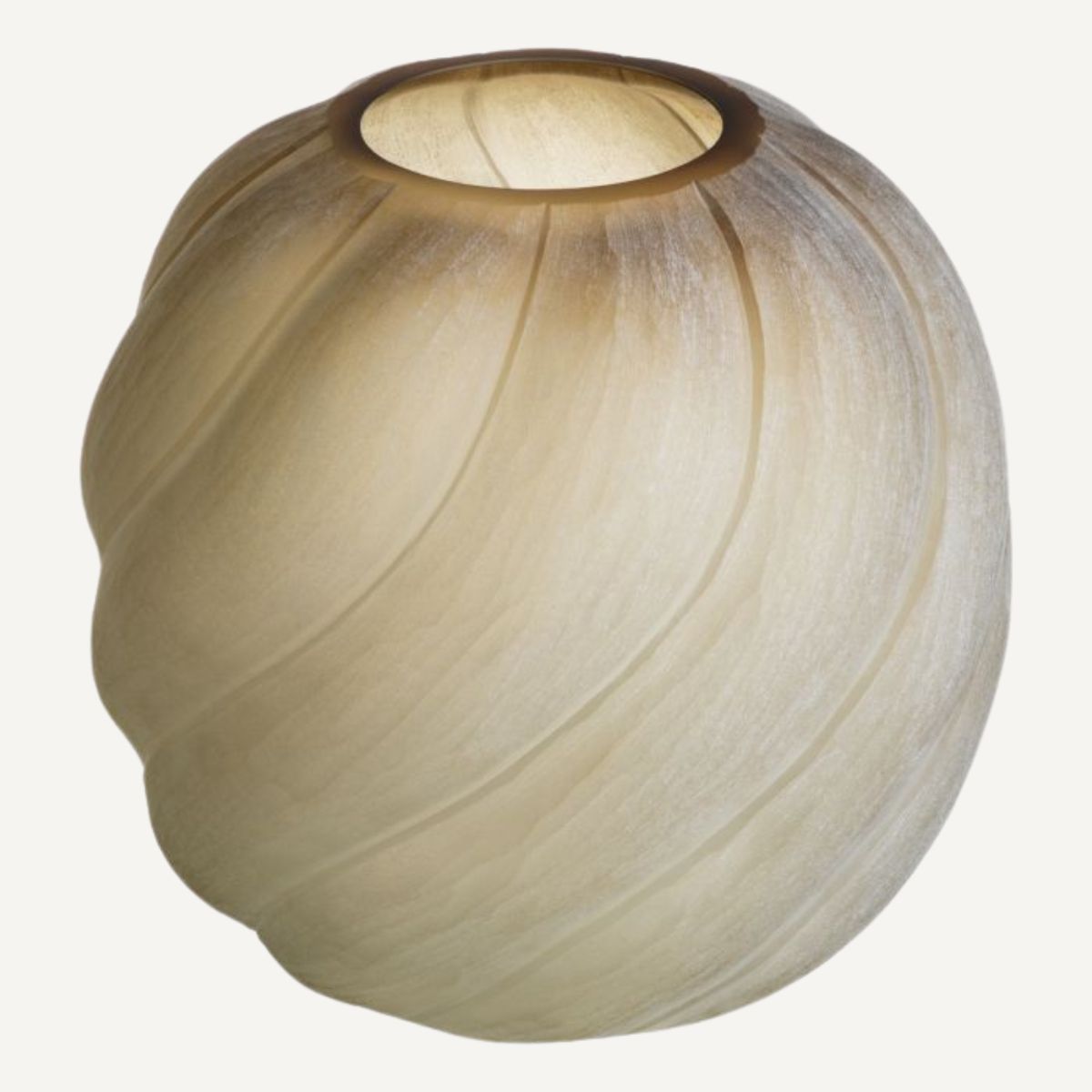 Vase en verre marron clair | Eichholtz Sicilia L | REMO-HOME, mobilier et décoration d'intérieur