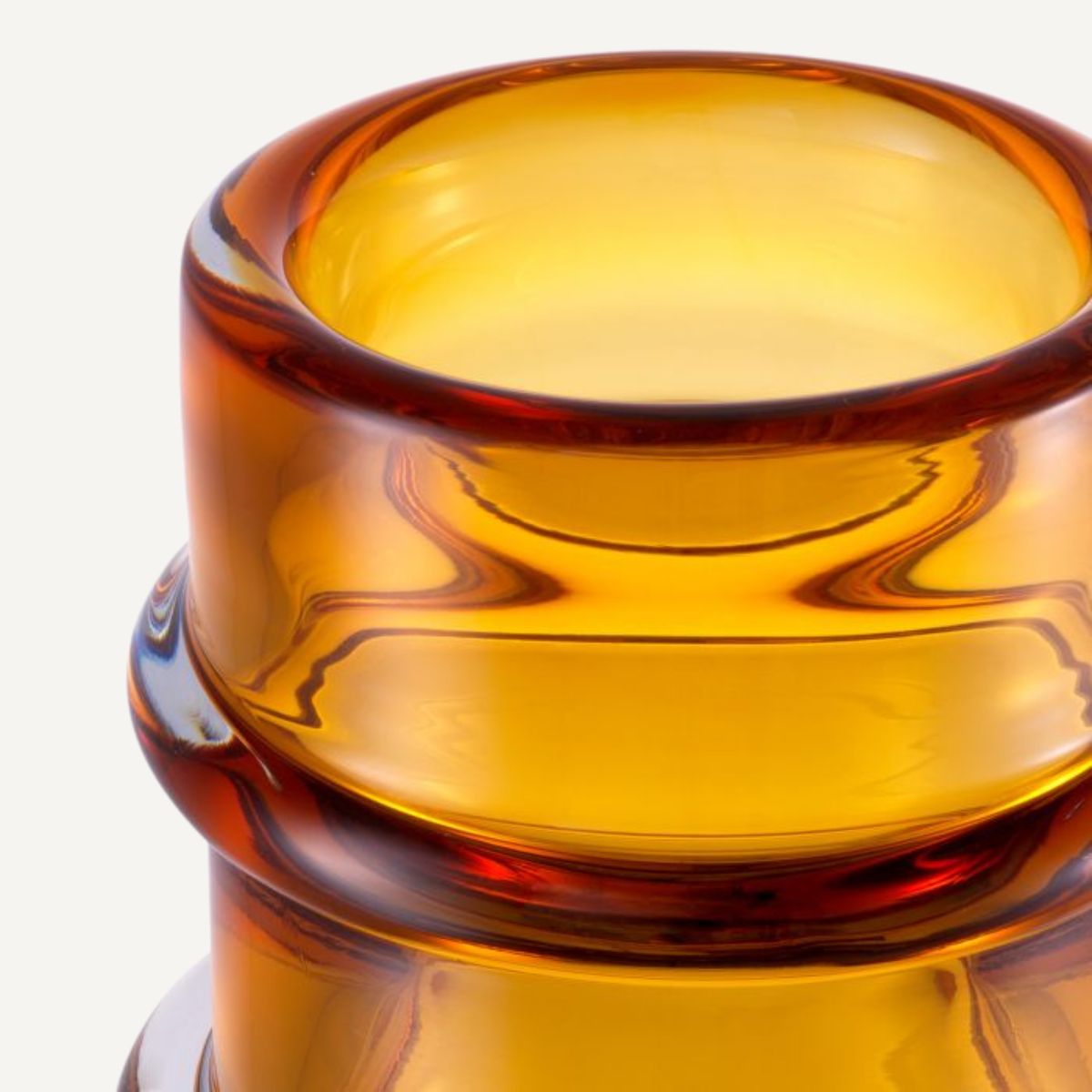 Vase en verre soufflé ambré | Eichholtz Bloom | REMO-HOME, mobilier et décoration d'intérieur