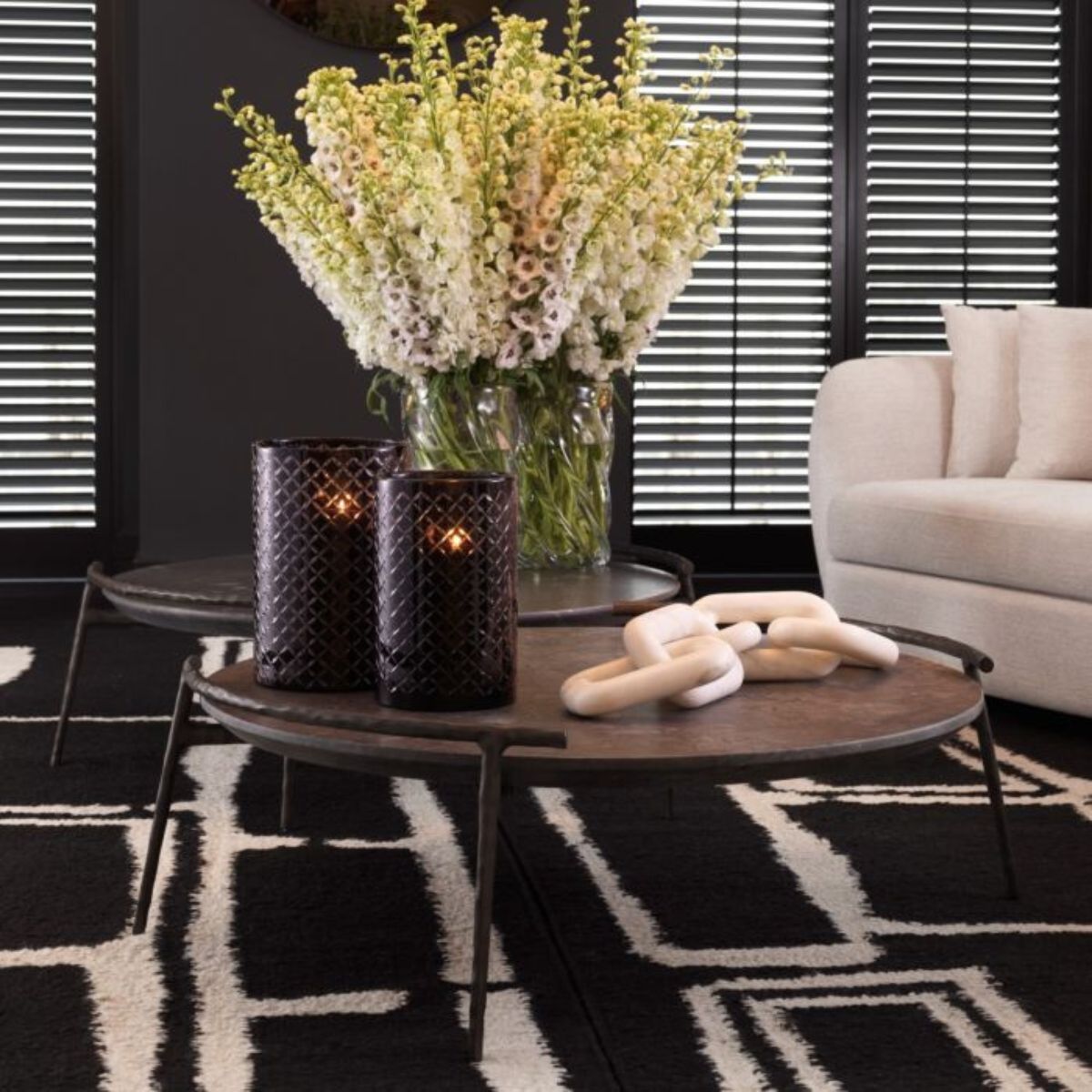 Vase en verre soufflé blanc | Eichholtz Angelito L | REMO-HOME, mobilier et décoration d'intérieur