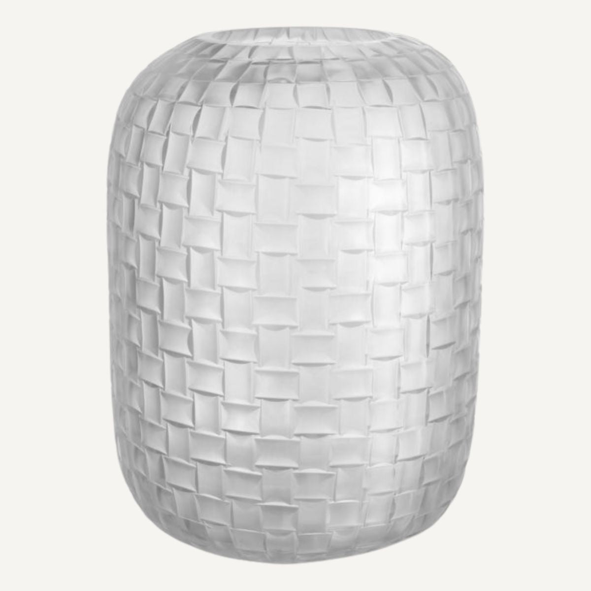 Vase en verre soufflé blanc | Eichholtz Varese L | REMO-HOME, mobilier et décoration d'intérieur