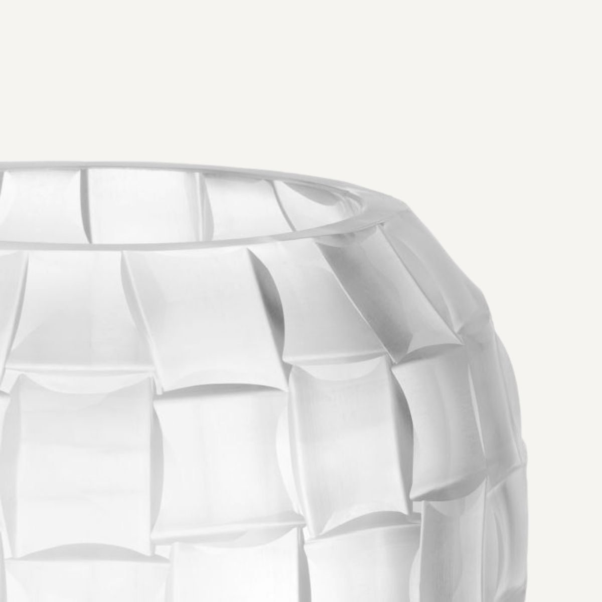 Vase en verre soufflé blanc | Eichholtz Varese S | REMO-HOME, mobilier et décoration d'intérieur